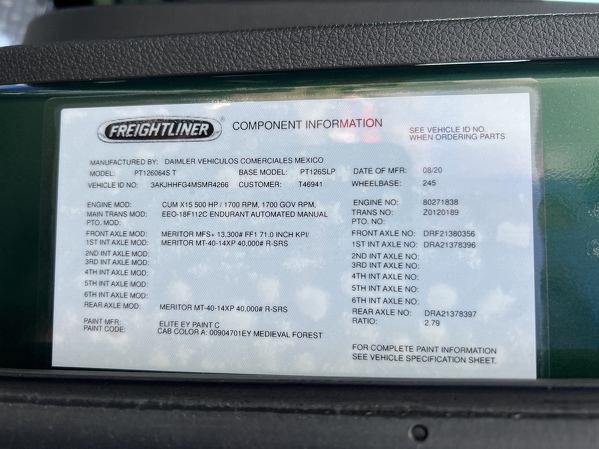 FREIGHTLINER CASCADIA 126SLP 2021