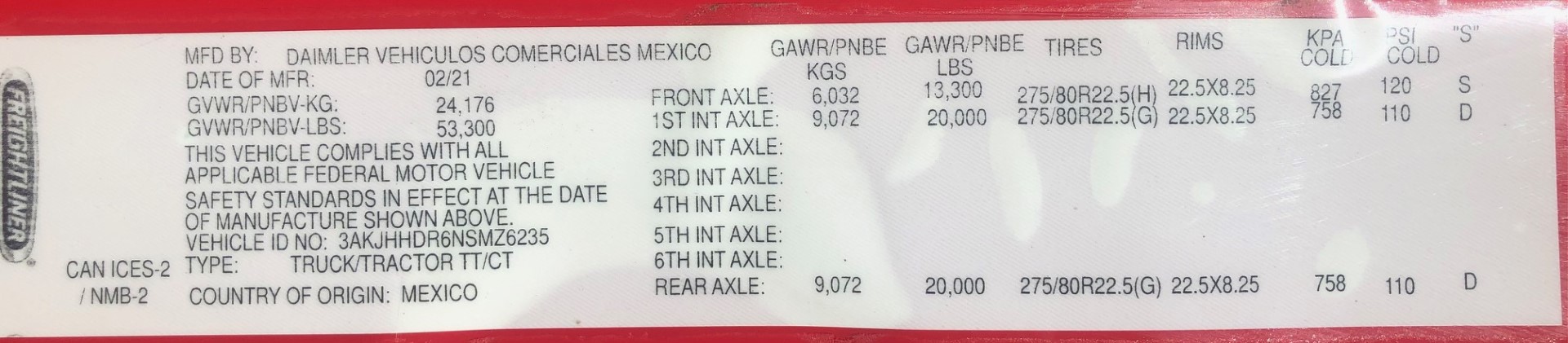 2022 FREIGHTLINER CASCADIA 126SLP - image 20