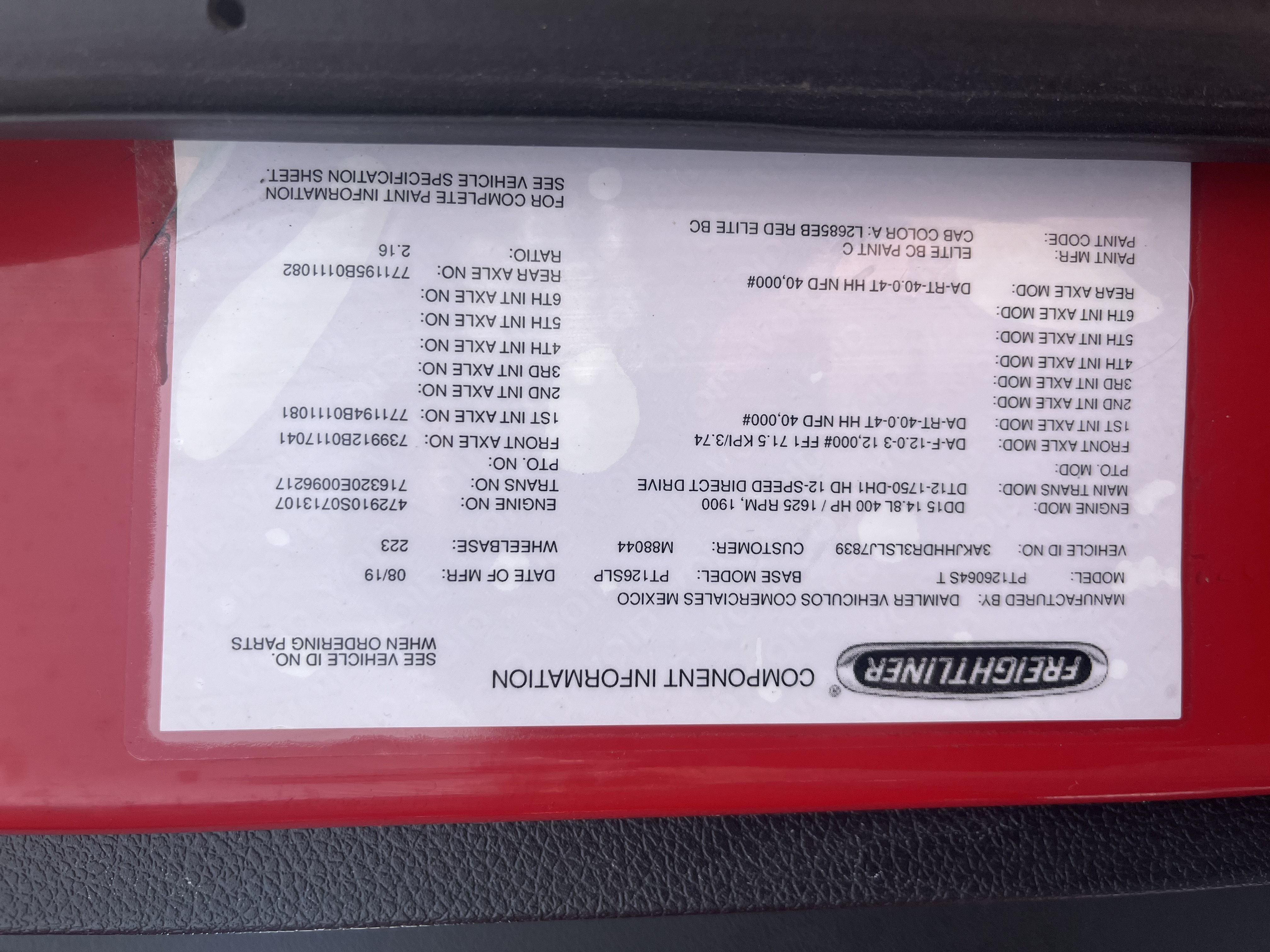 2020 FREIGHTLINER CASCADIA 126SLP - image 22