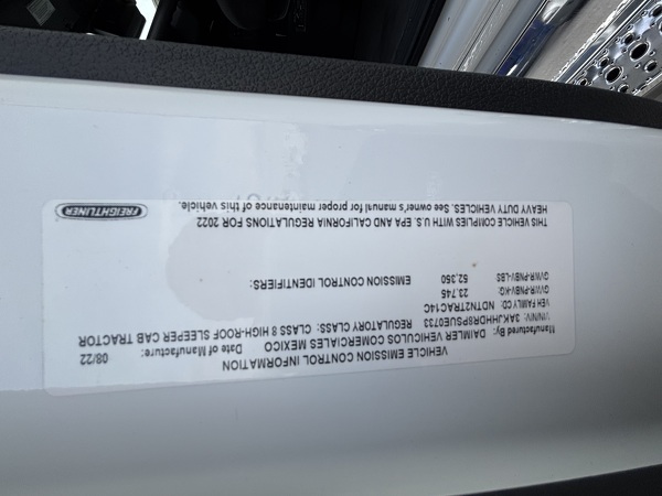 FREIGHTLINER CASCADIA 126SLP 2023
