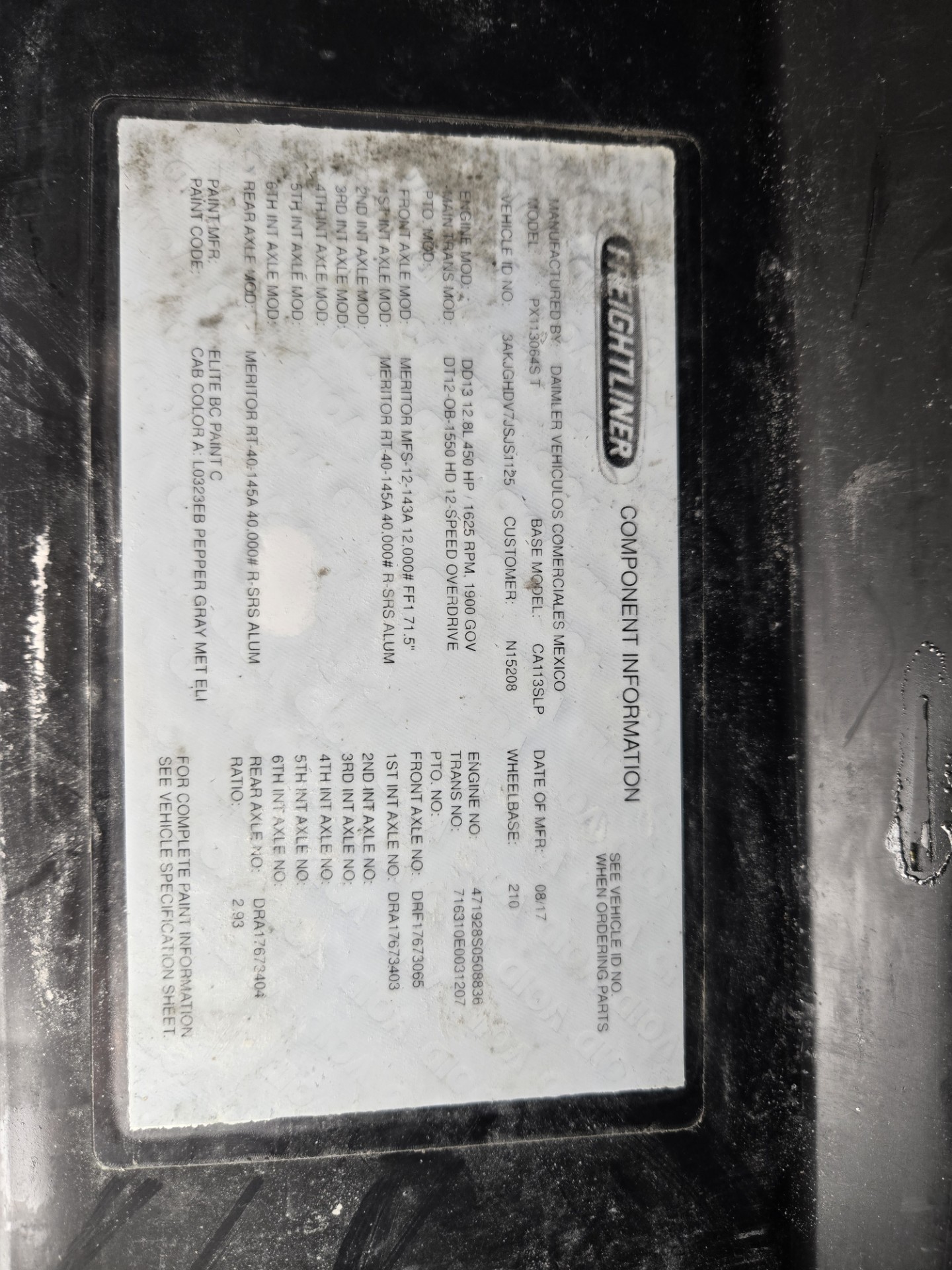 2018 FREIGHTLINER CASCADIA 113SLP - image 16