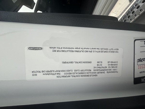 FREIGHTLINER CASCADIA 126SLP 2023