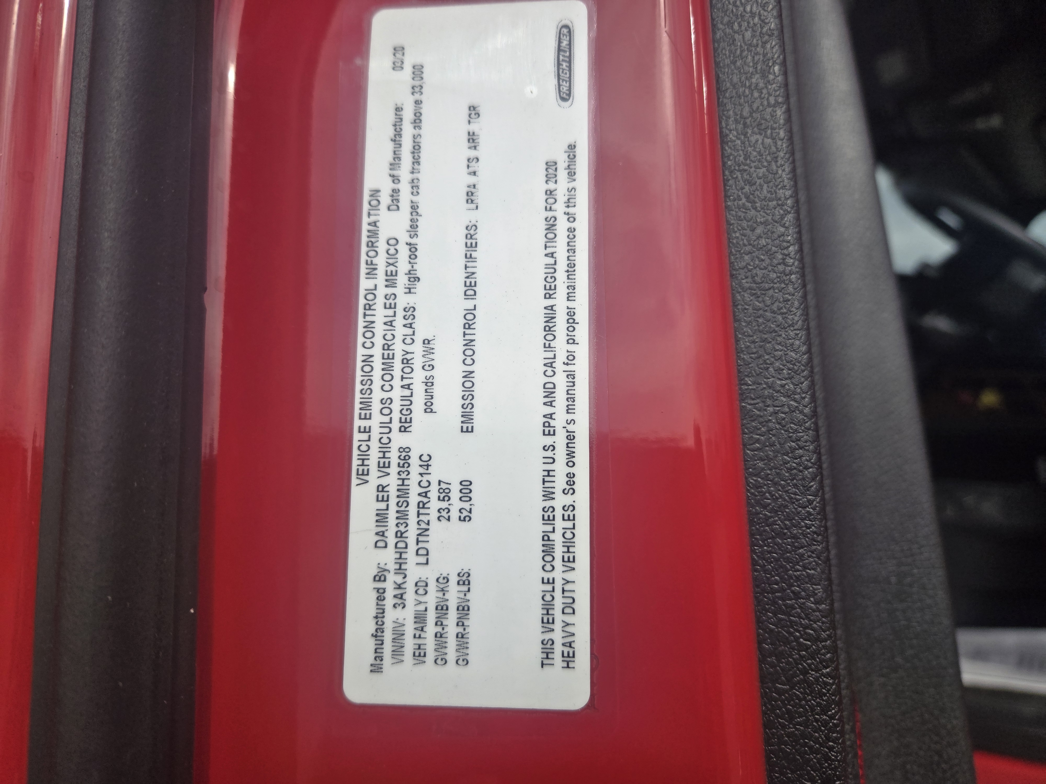 2021 FREIGHTLINER CASCADIA 126SLP - image 22