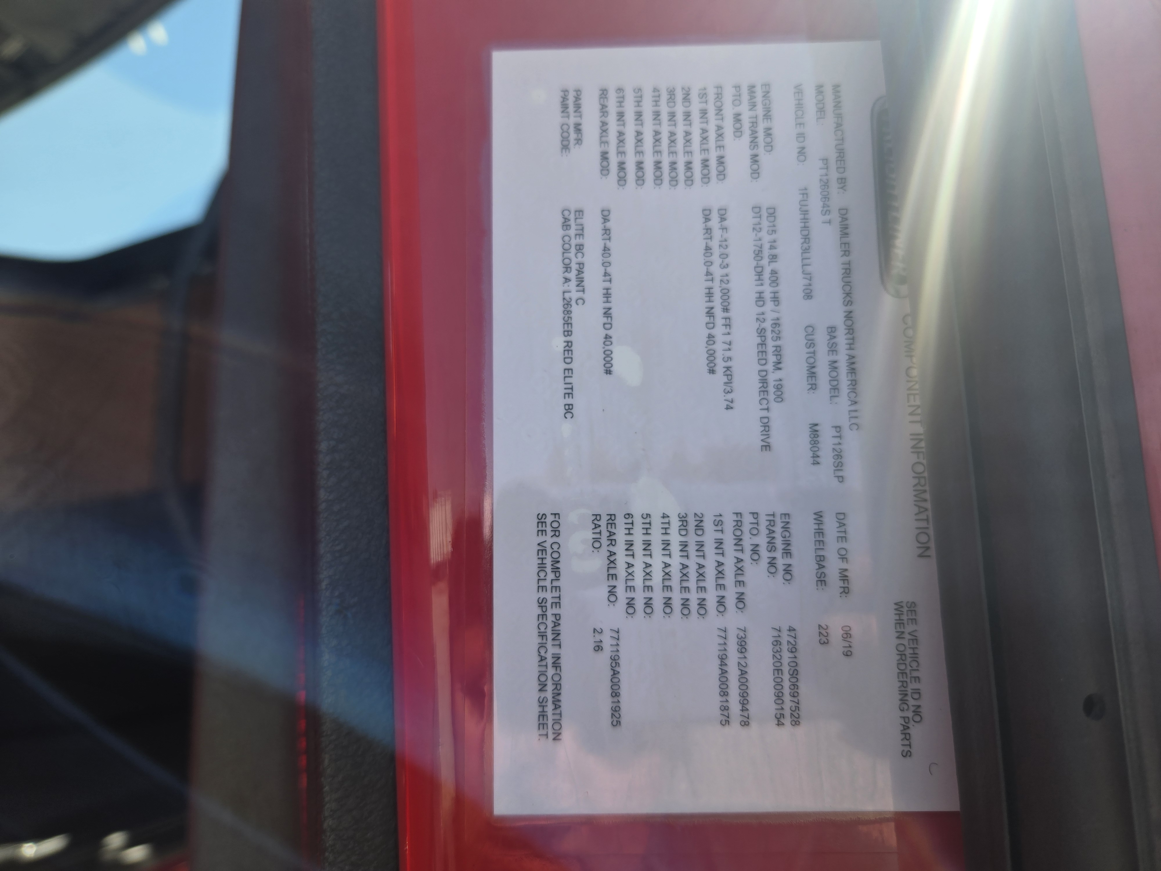 2020 FREIGHTLINER CASCADIA 126SLP - image 21