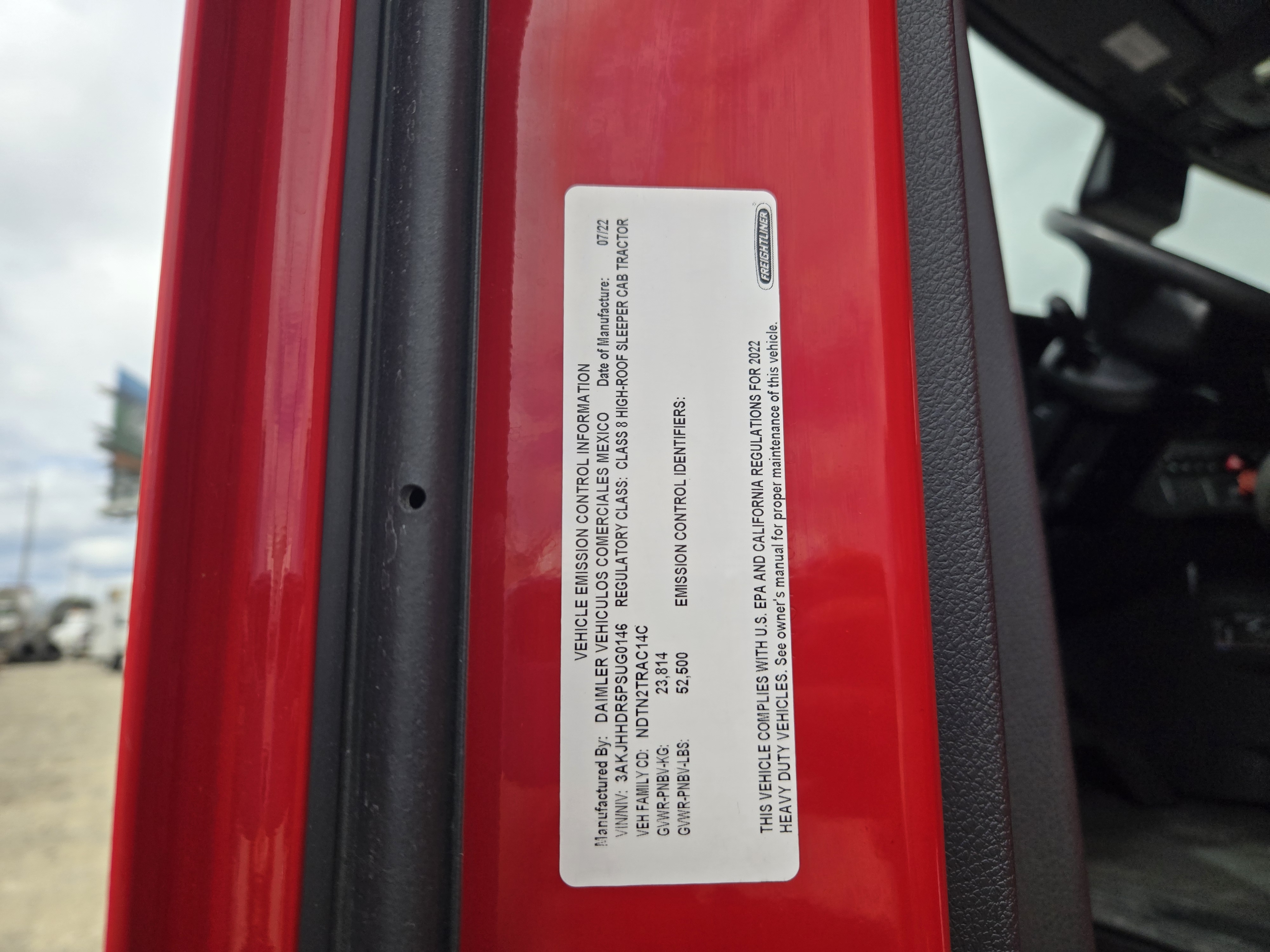 2023 FREIGHTLINER CASCADIA 126SLP - image 22