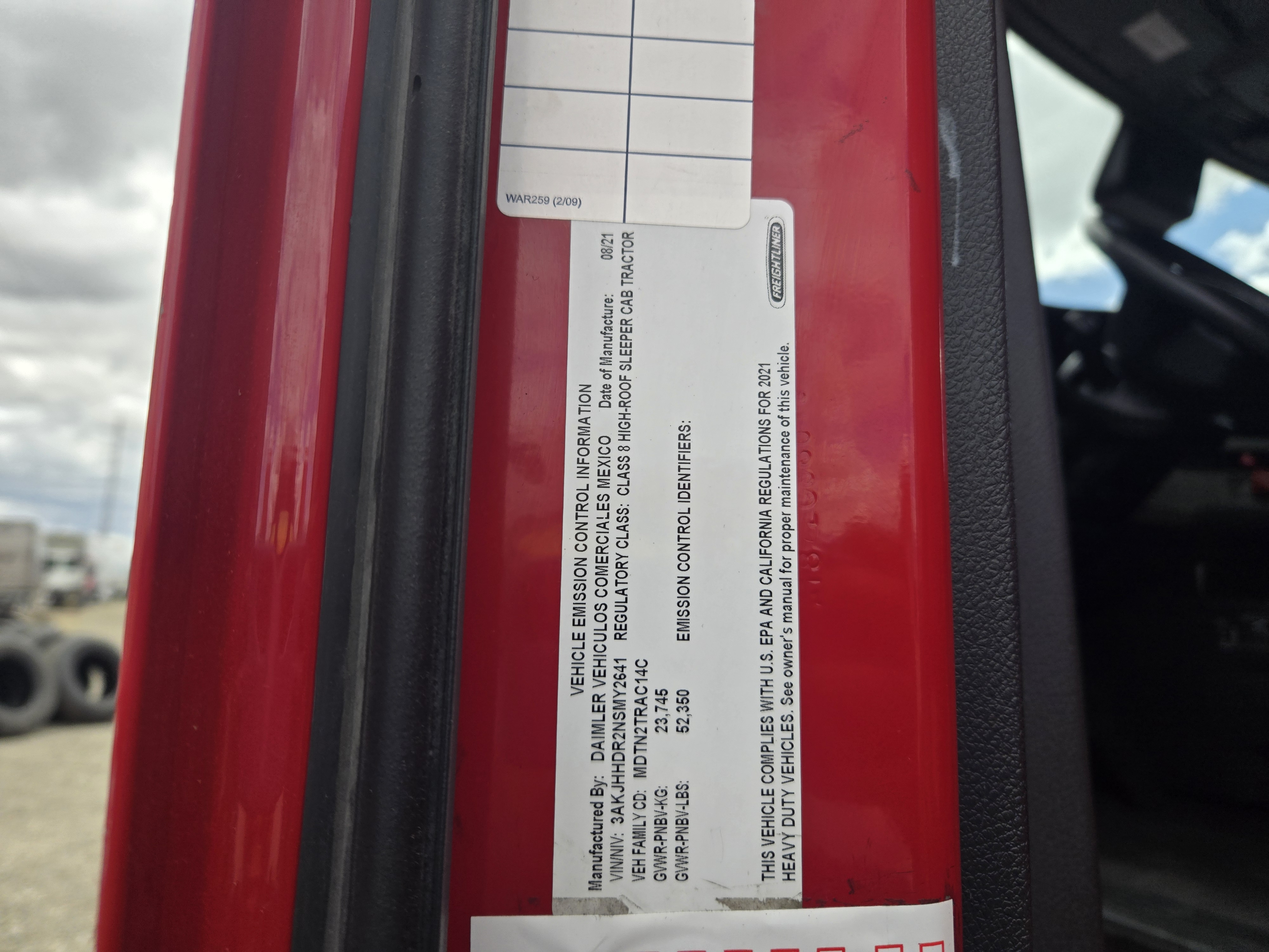 2022 FREIGHTLINER CASCADIA 126SLP - image 18