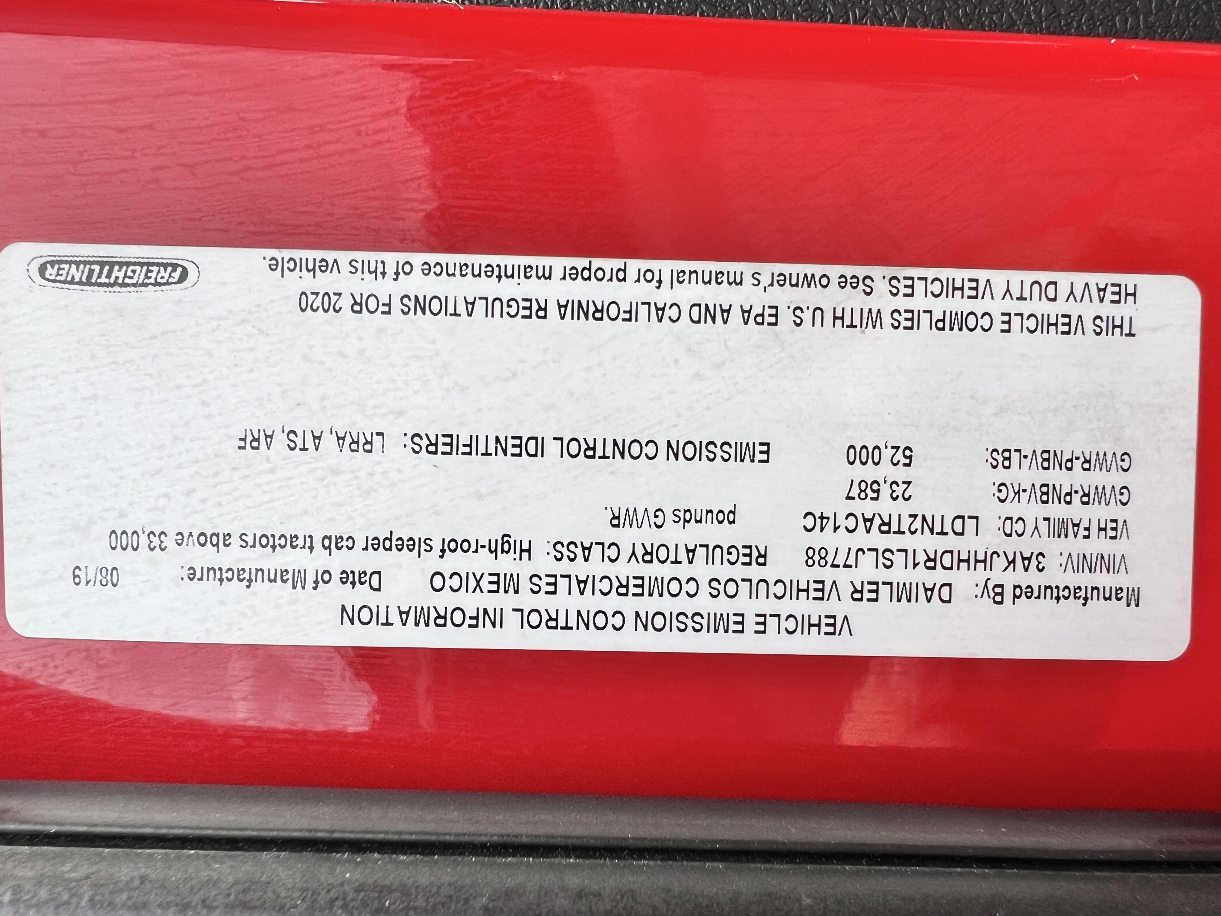 2020 FREIGHTLINER CASCADIA 126SLP - image 18