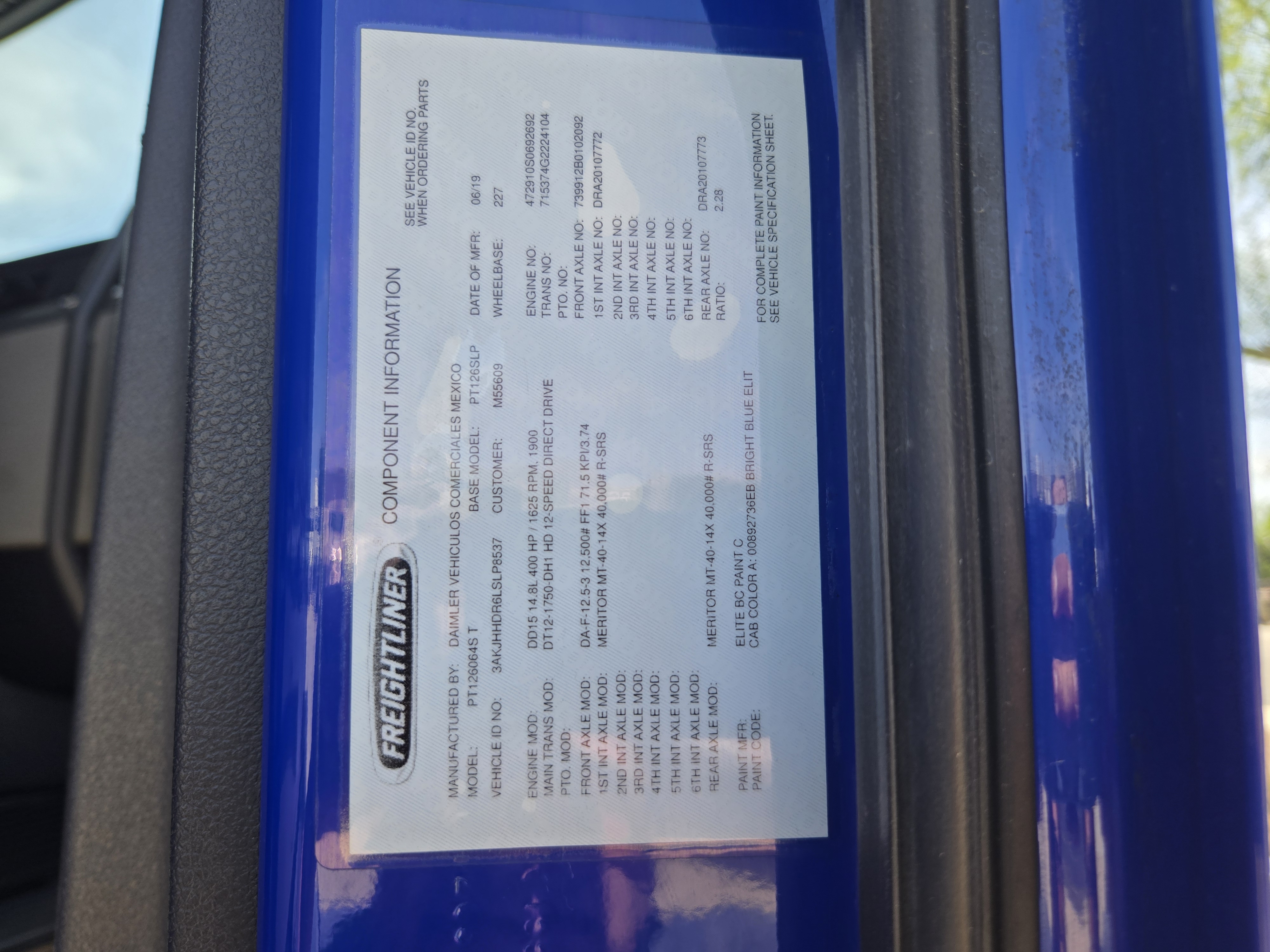 2020 FREIGHTLINER CASCADIA 126SLP - image 14