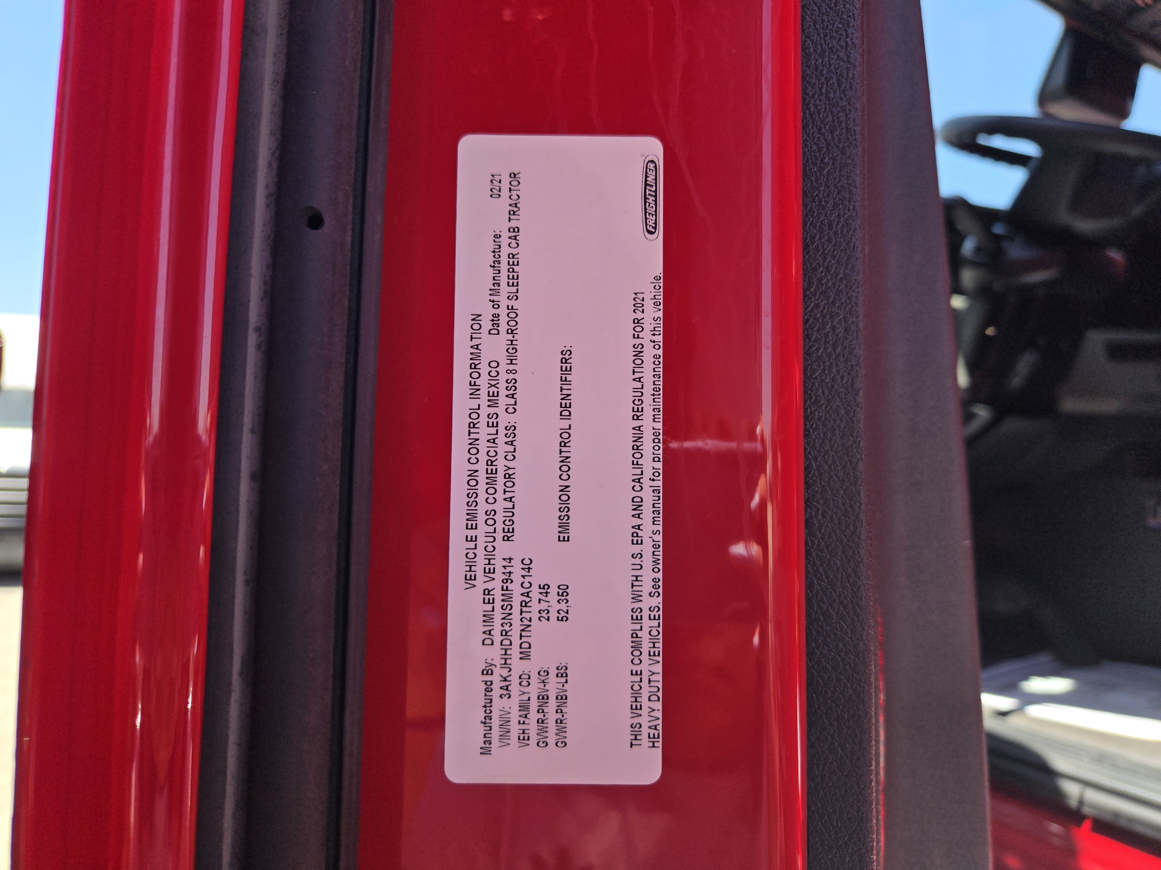 2022 FREIGHTLINER CASCADIA 126SLP - image 22