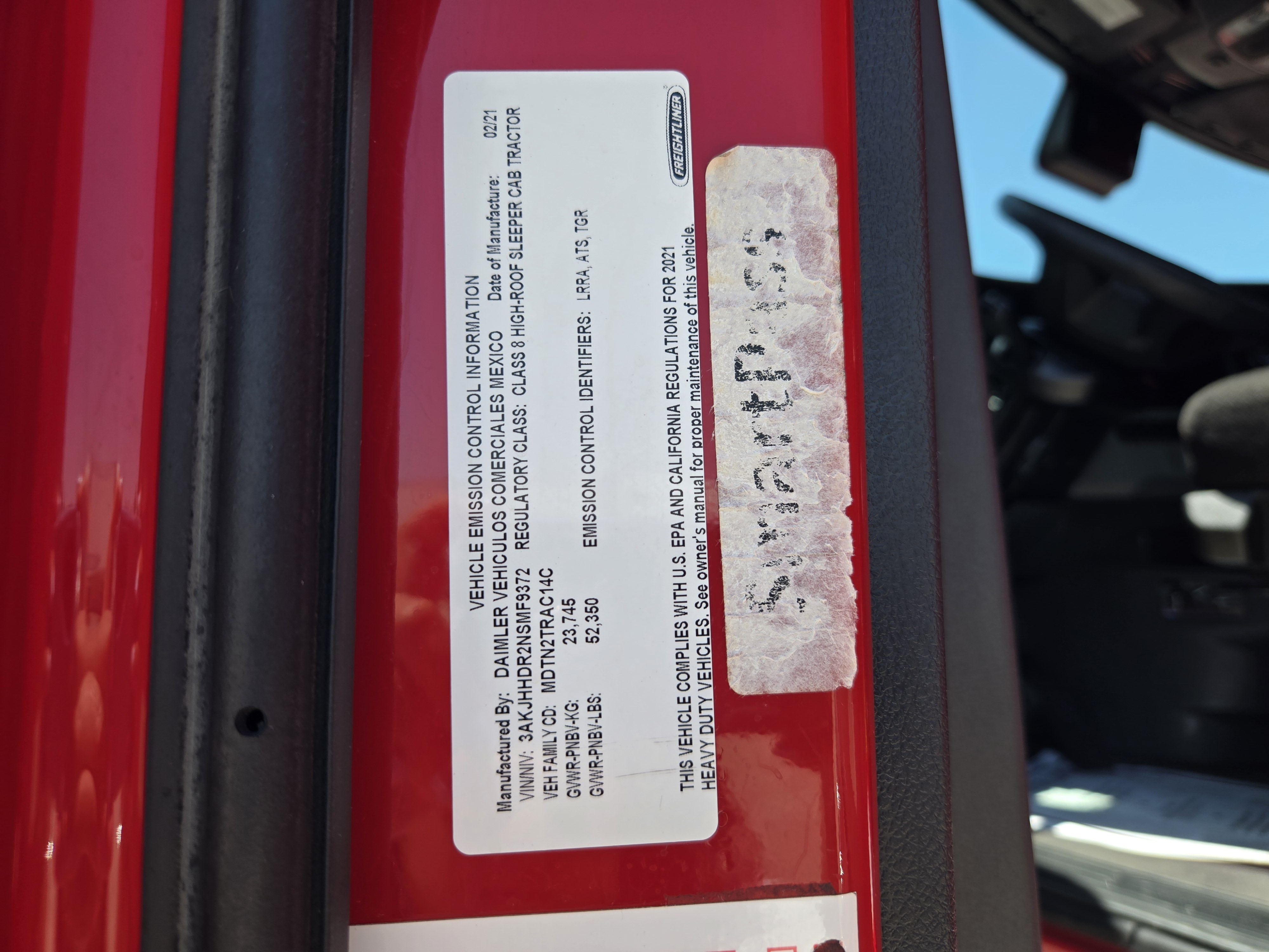 2022 FREIGHTLINER CASCADIA 126SLP - image 16