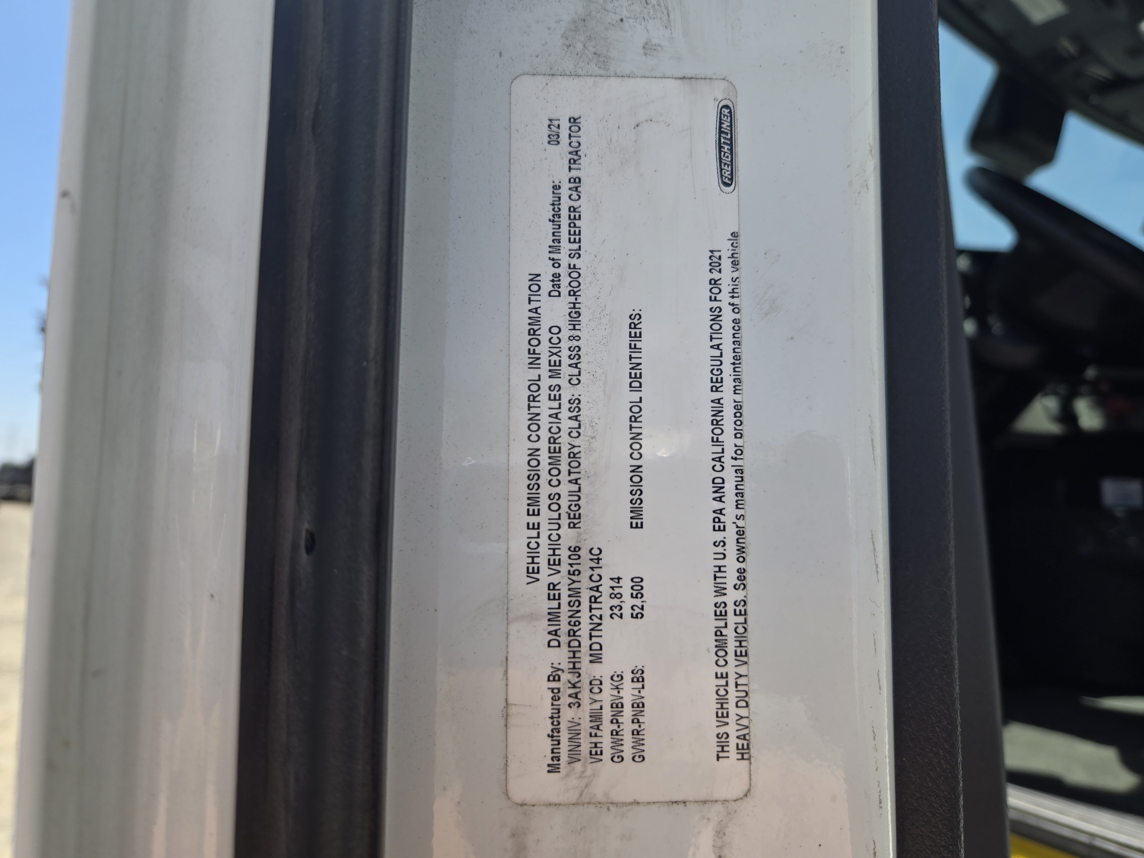 2022 FREIGHTLINER CASCADIA 126SLP - image 20