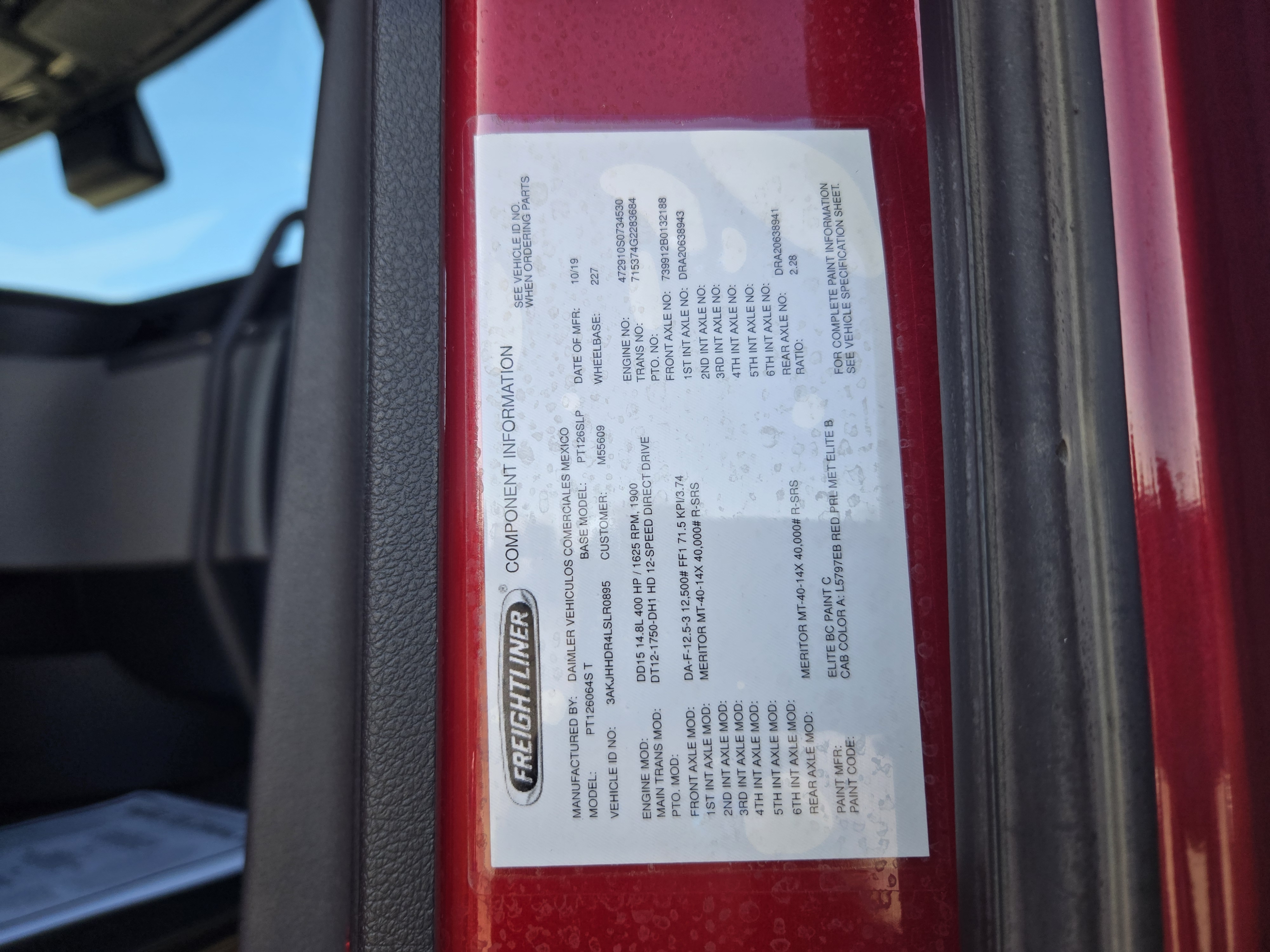 2020 FREIGHTLINER CASCADIA 126SLP - image 22