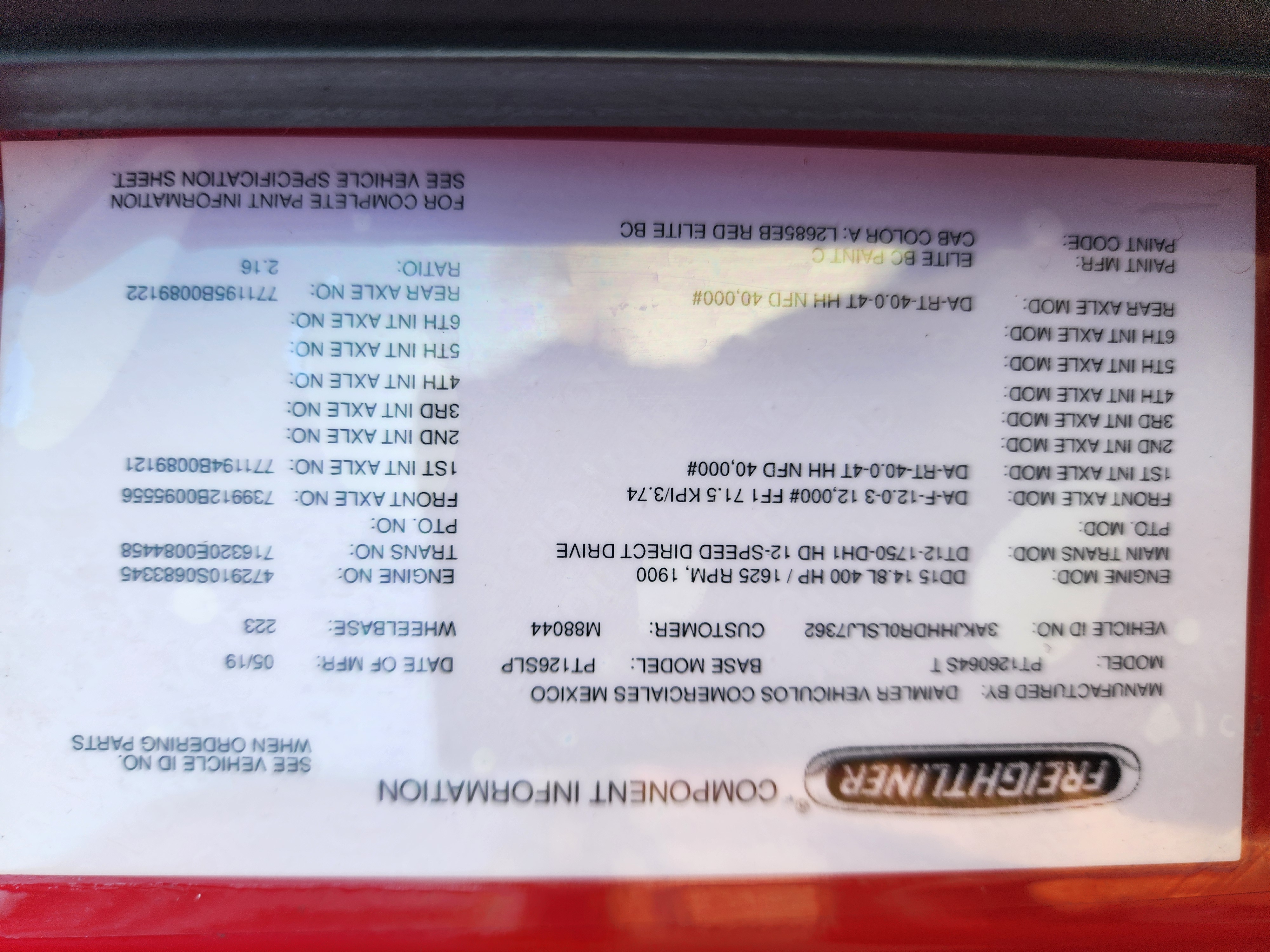 2020 FREIGHTLINER CASCADIA 126SLP - image 19