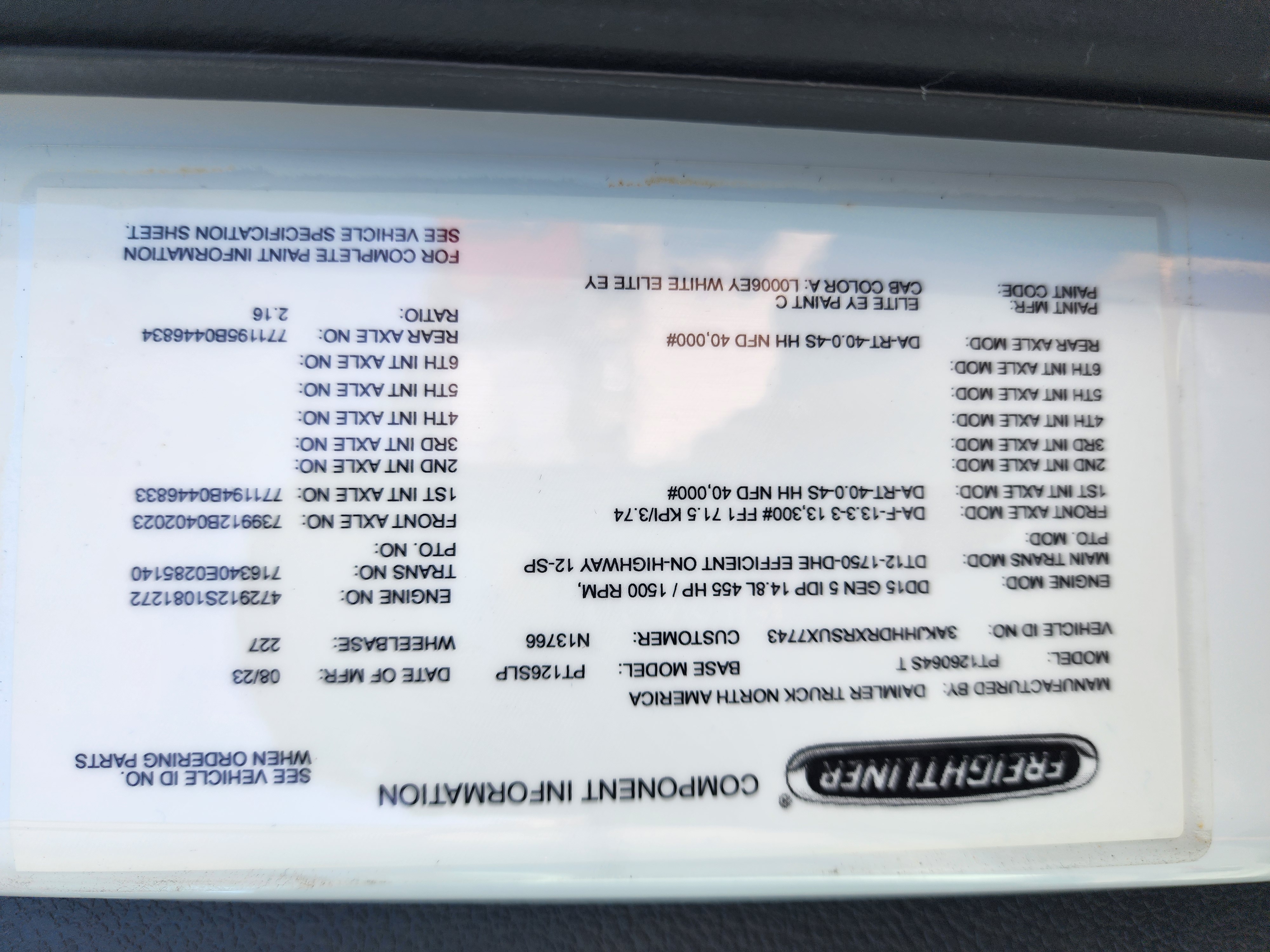 2024 FREIGHTLINER CASCADIA 126SLP - image 27