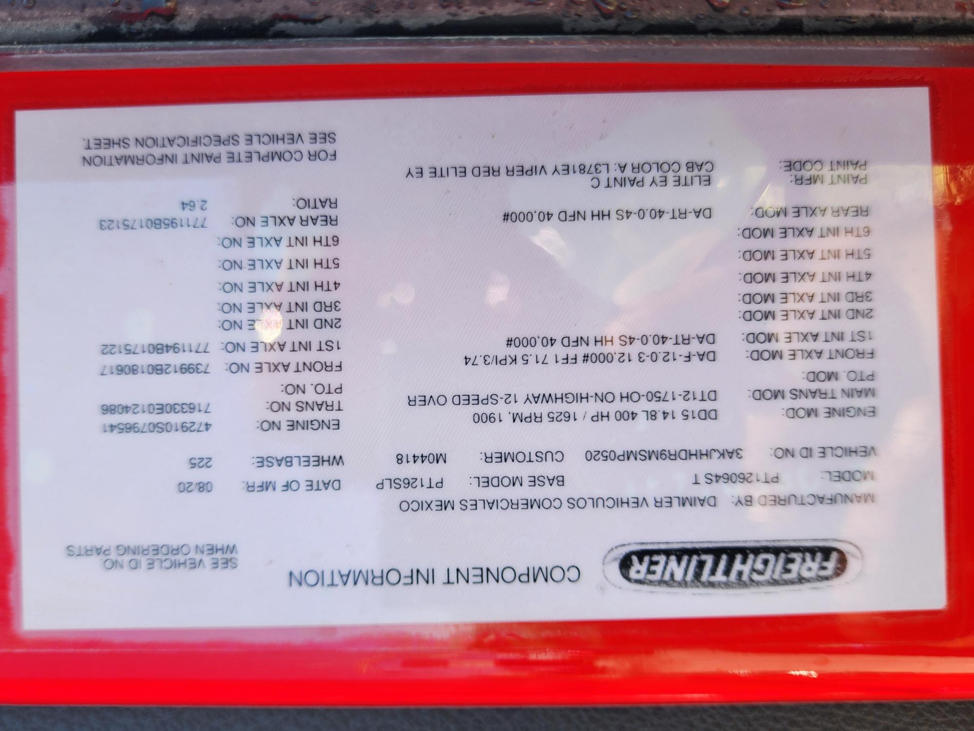 2021 FREIGHTLINER CASCADIA 126SLP - image 20