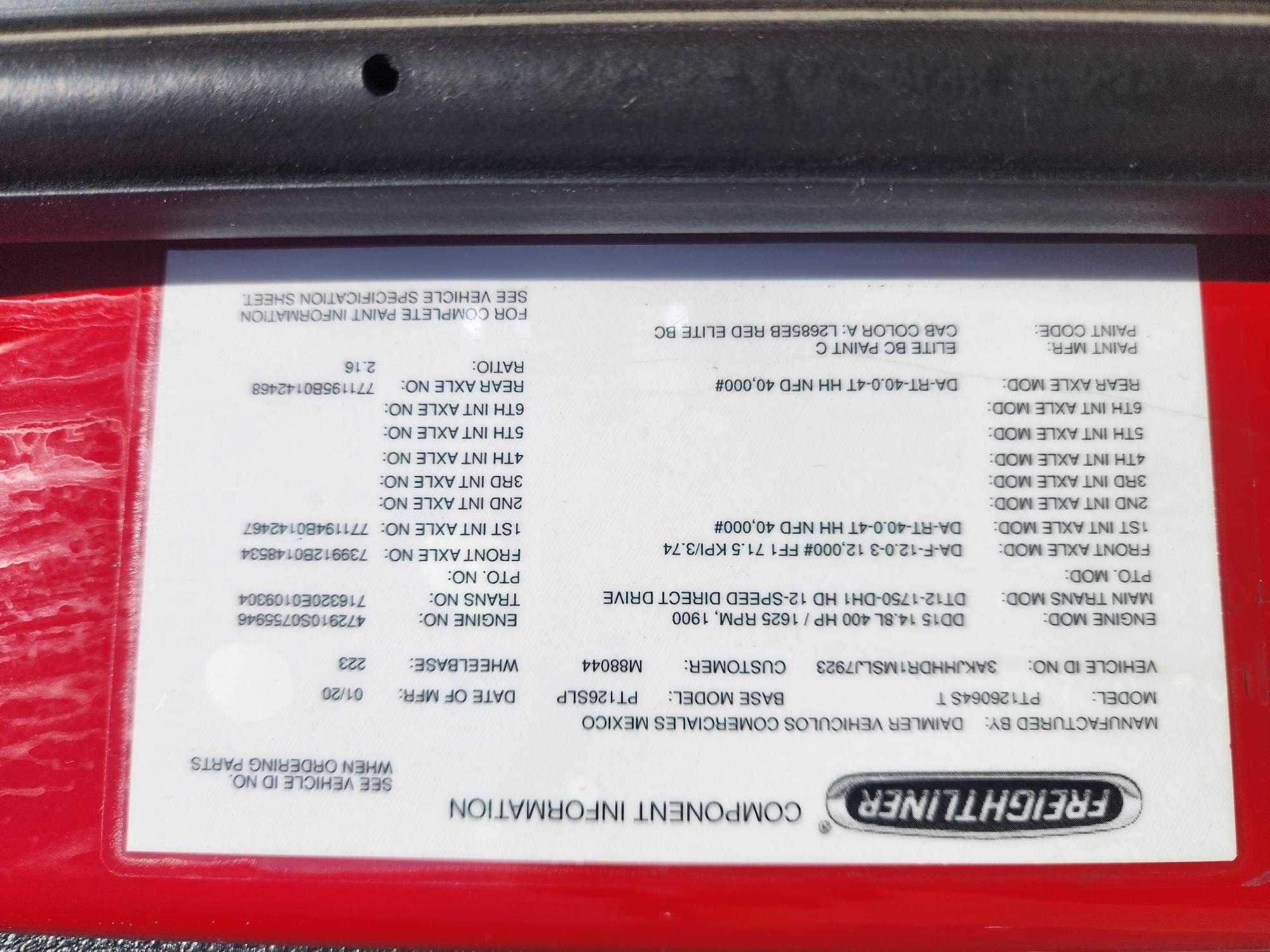 2021 FREIGHTLINER CASCADIA 126SLP - image 21