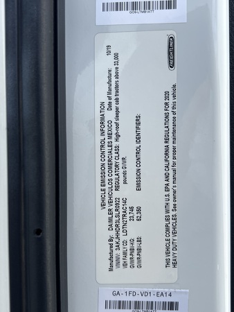FREIGHTLINER CASCADIA 126SLP 2020
