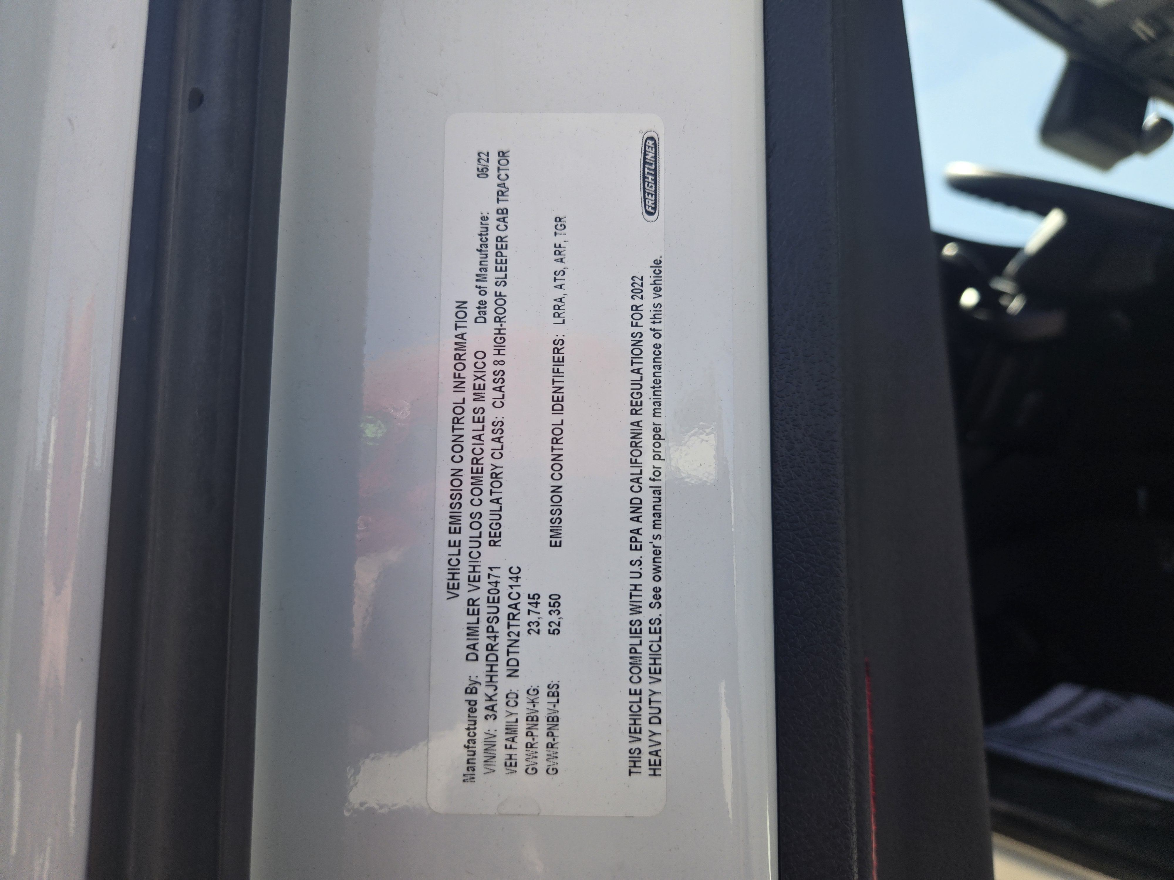 2023 FREIGHTLINER CASCADIA 126SLP - image 21