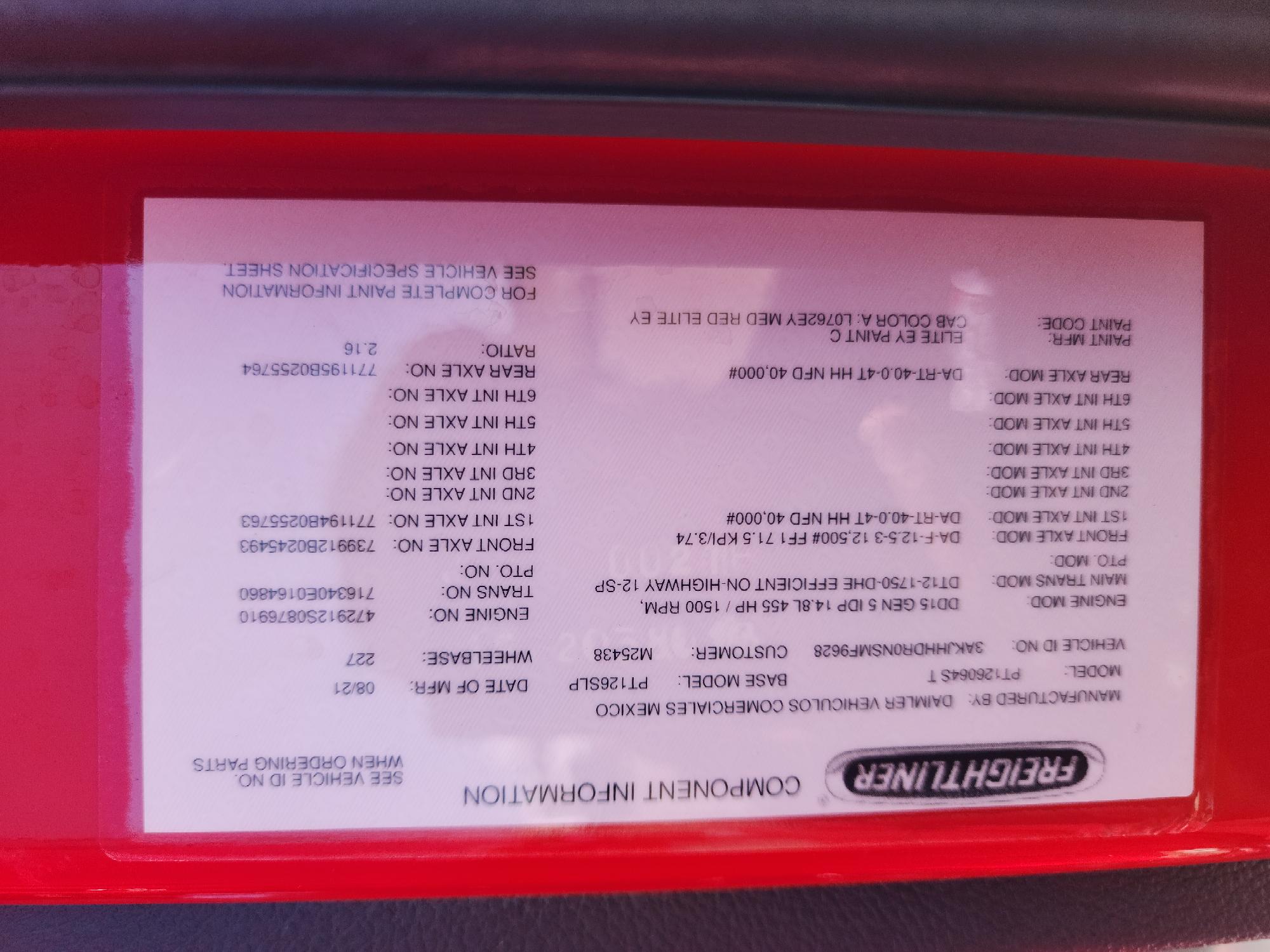 2022 FREIGHTLINER CASCADIA 126SLP - image 22