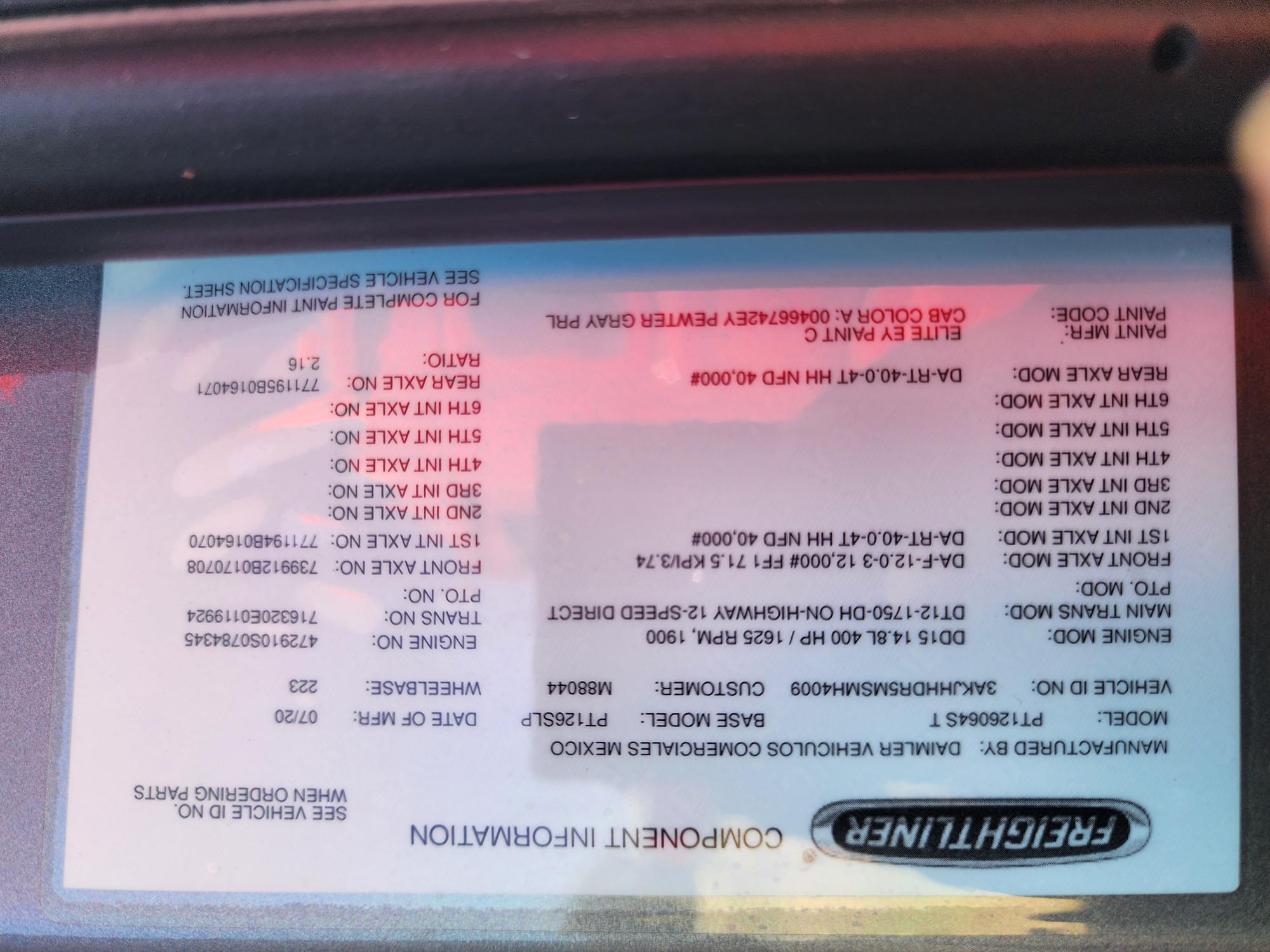 2021 FREIGHTLINER CASCADIA 126SLP - image 25