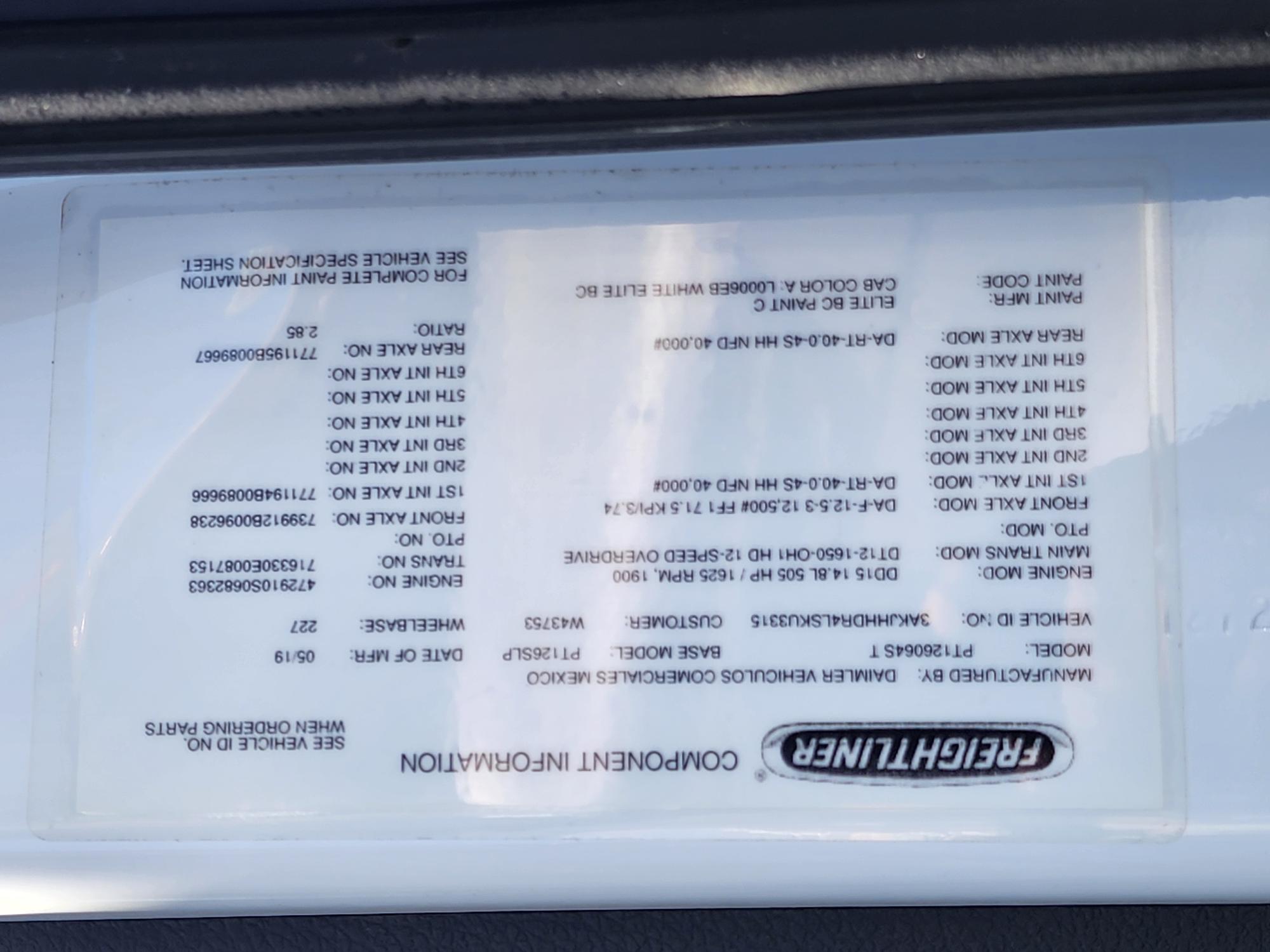 2020 FREIGHTLINER CASCADIA 126SLP - image 16