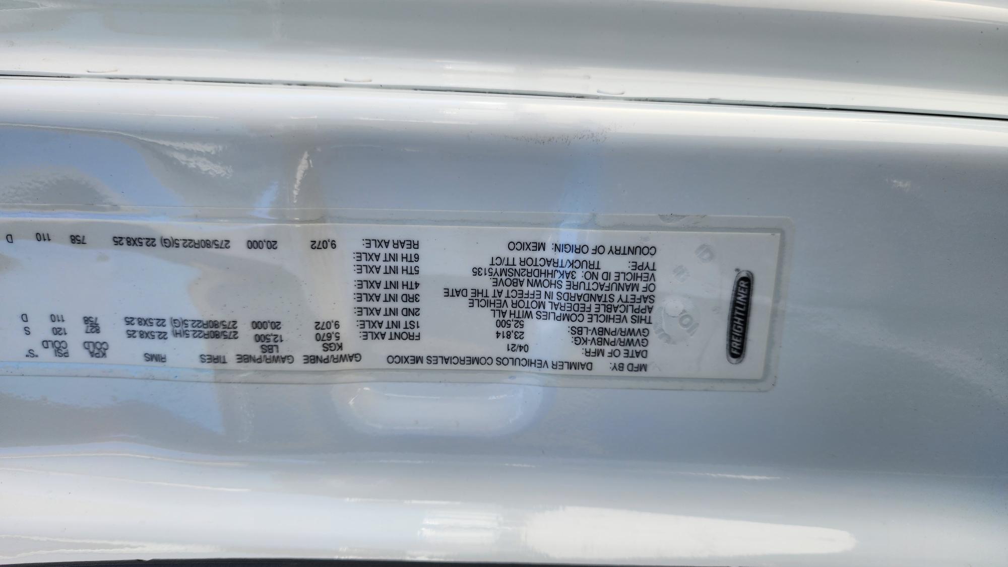 2022 FREIGHTLINER CASCADIA 126SLP - image 26