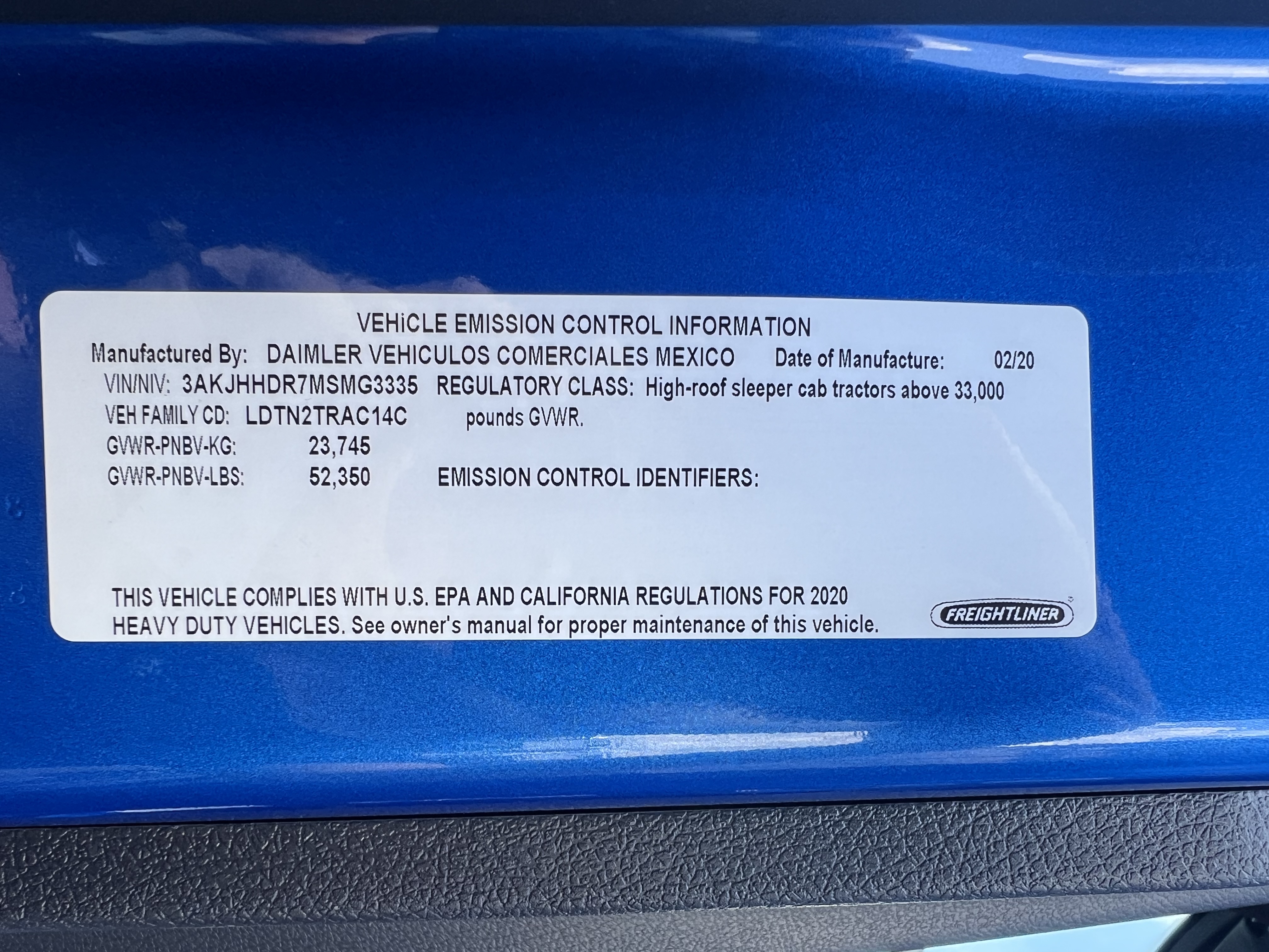 2021 FREIGHTLINER CASCADIA 126SLP - image 18