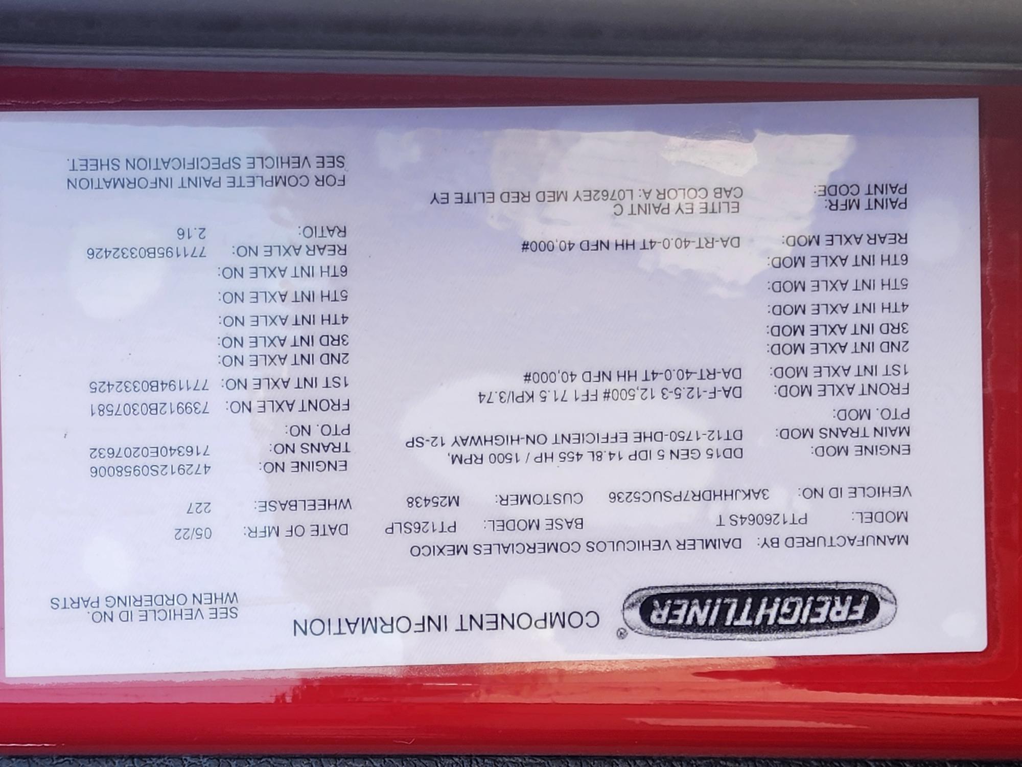 2023 FREIGHTLINER CASCADIA 126SLP - image 19