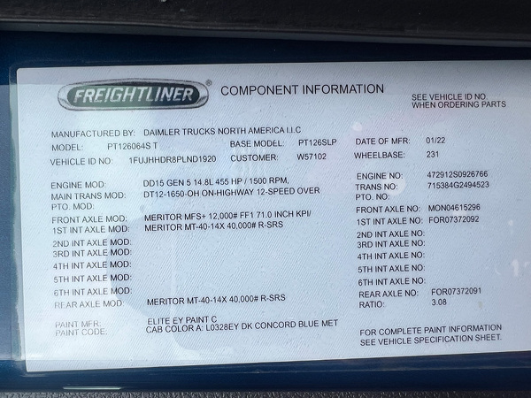 FREIGHTLINER CASCADIA 126SLP 2023