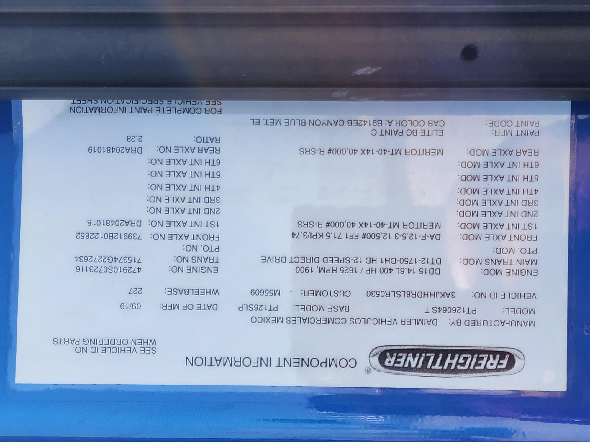 2020 FREIGHTLINER CASCADIA 126SLP - image 23