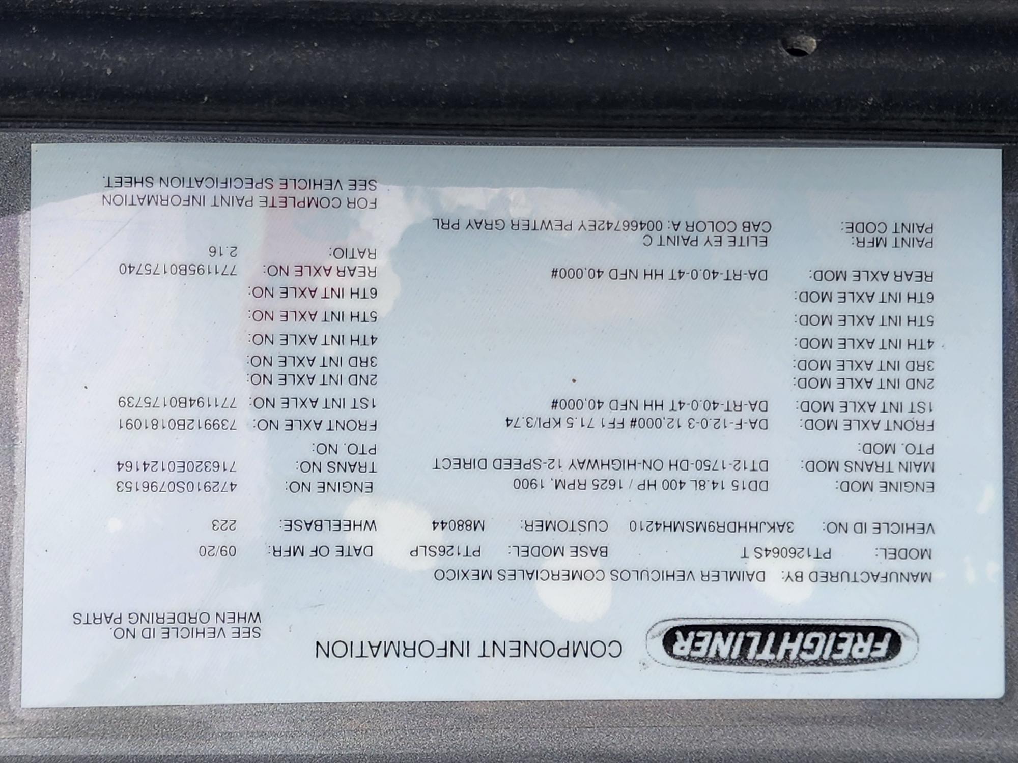 2021 FREIGHTLINER CASCADIA 126SLP - image 22