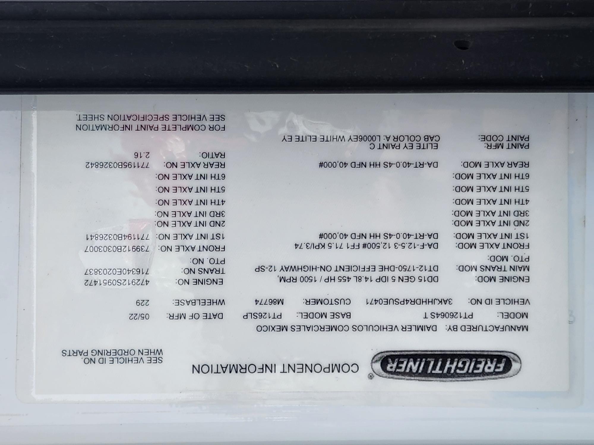 2023 FREIGHTLINER CASCADIA 126SLP - image 22