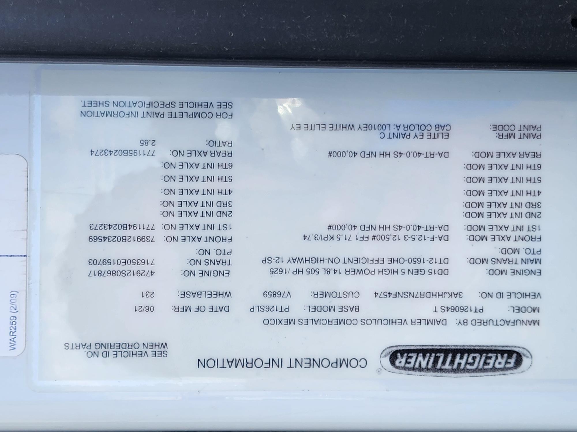 2022 FREIGHTLINER CASCADIA 126SLP - image 24