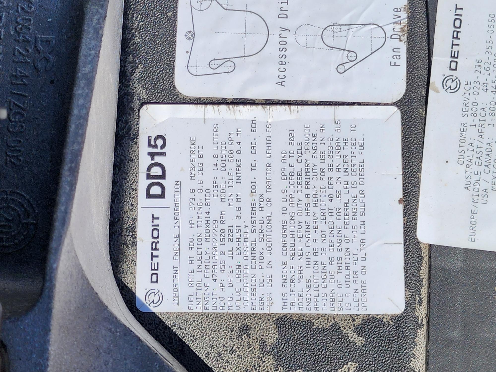 2021 FREIGHTLINER CASCADIA 126SLP - image 11