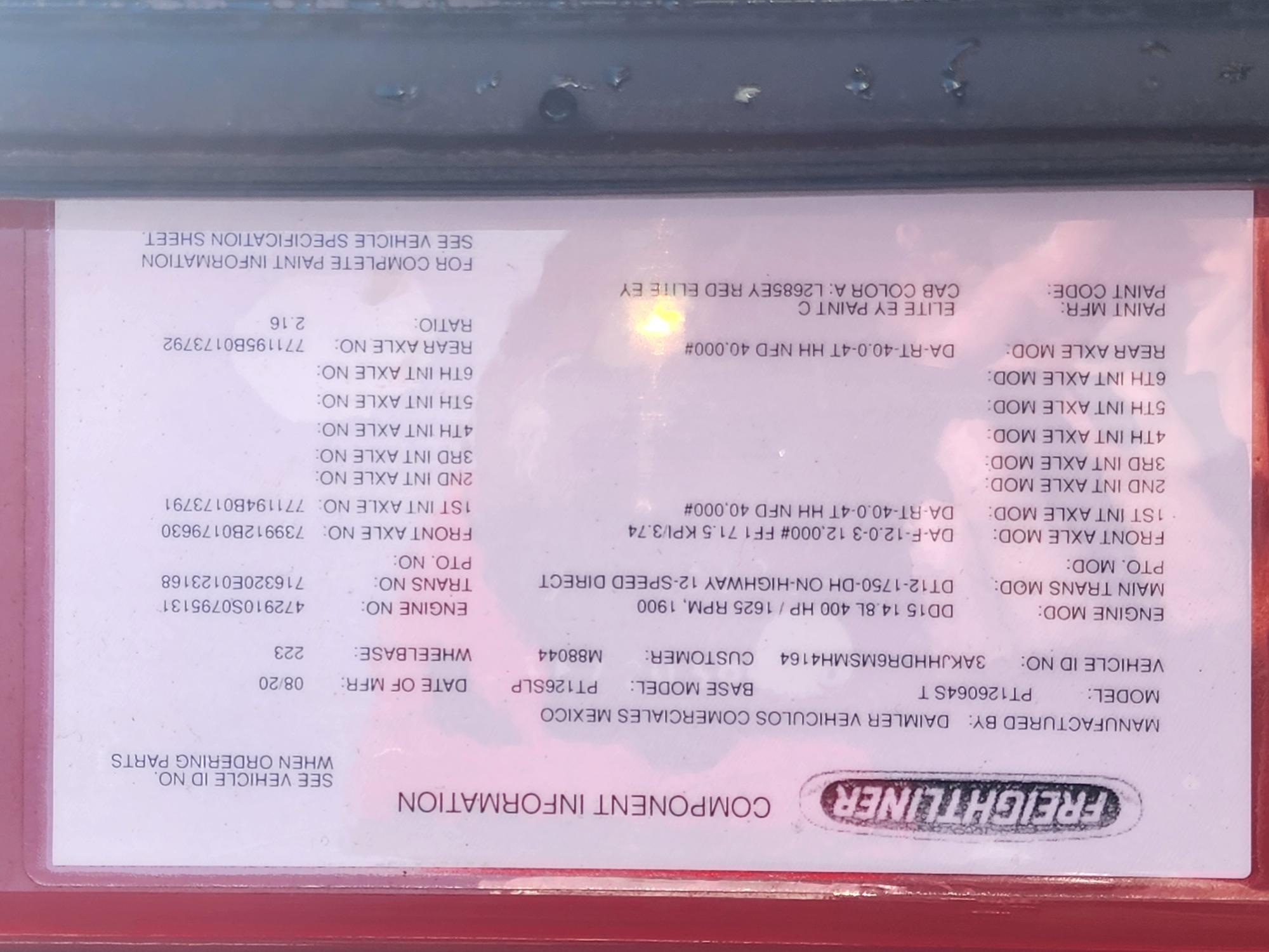 2020 FREIGHTLINER CASCADIA 126SLP - image 20