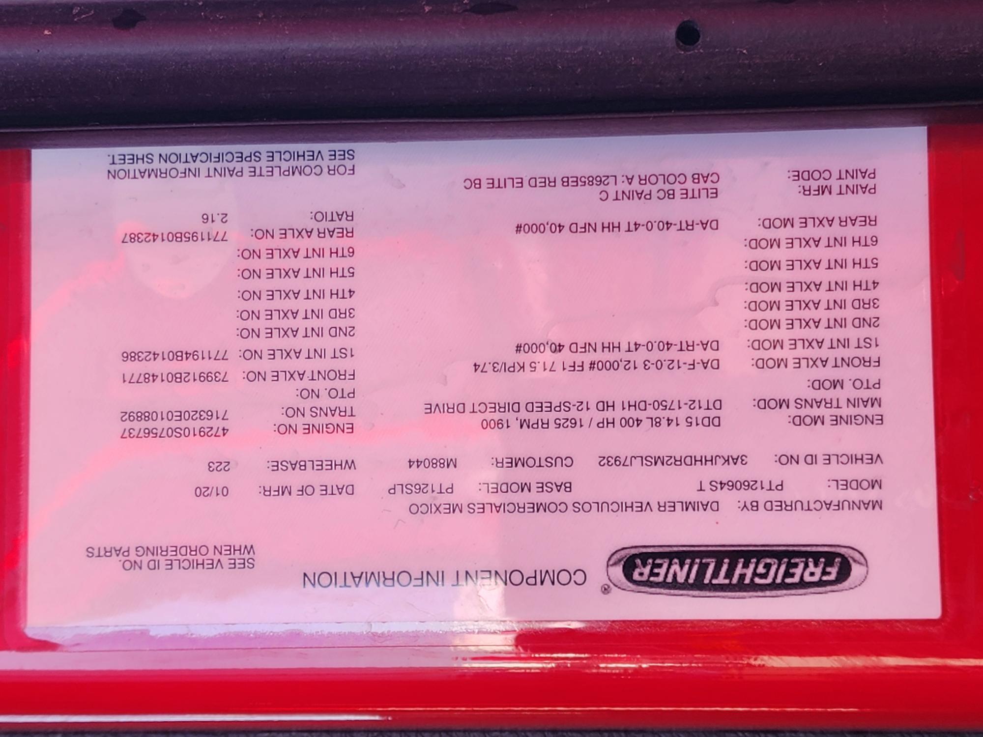 2021 FREIGHTLINER CASCADIA 126SLP - image 23