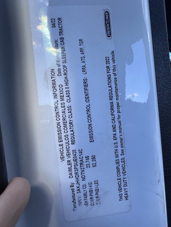 FREIGHTLINER CASCADIA 126SLP 2023