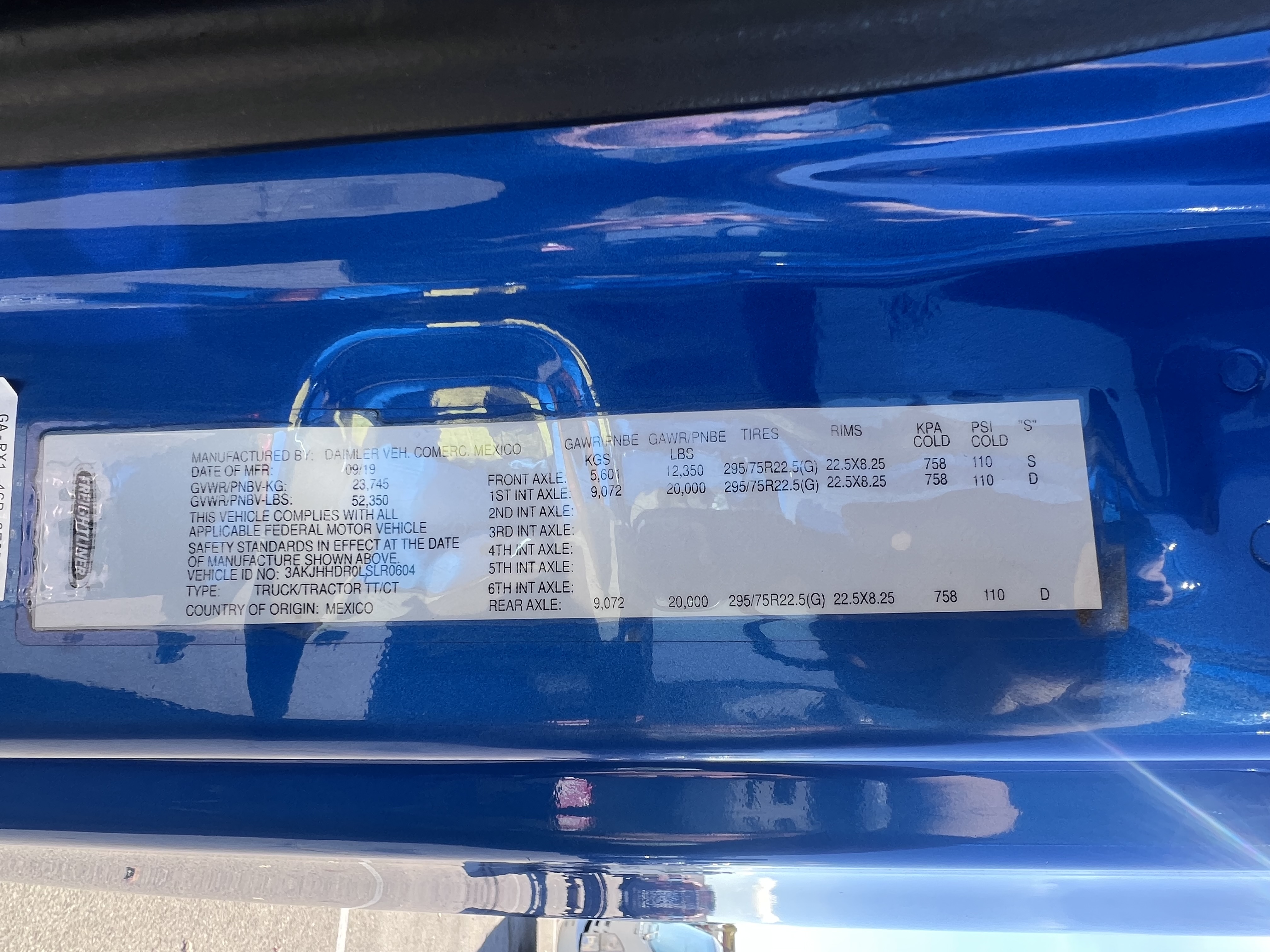 2020 FREIGHTLINER CASCADIA 126SLP - image 27