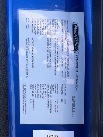 FREIGHTLINER CASCADIA 126SLP 2020