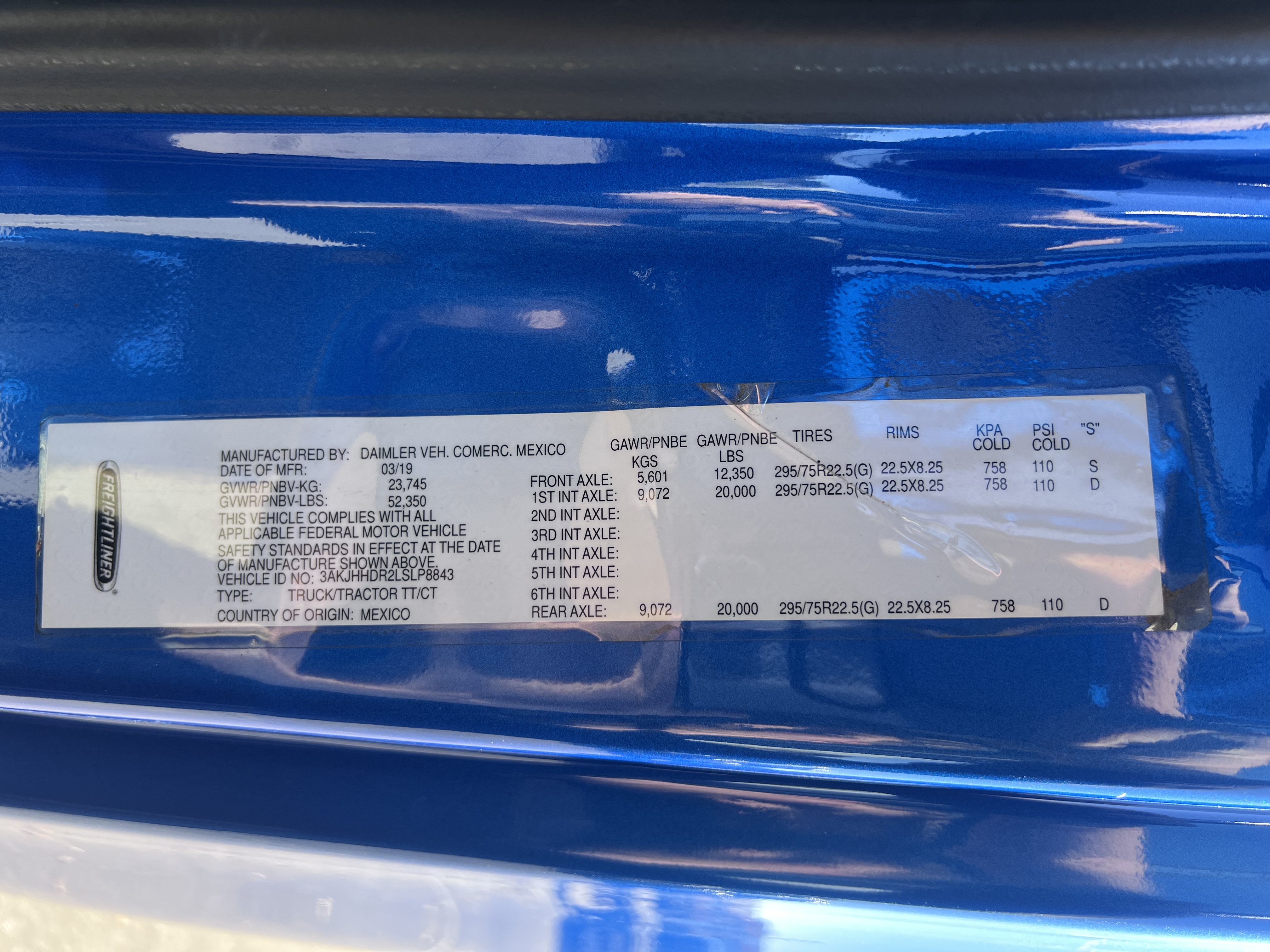 2020 FREIGHTLINER CASCADIA 126SLP - image 27