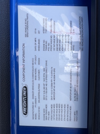 FREIGHTLINER CASCADIA 126SLP 2020