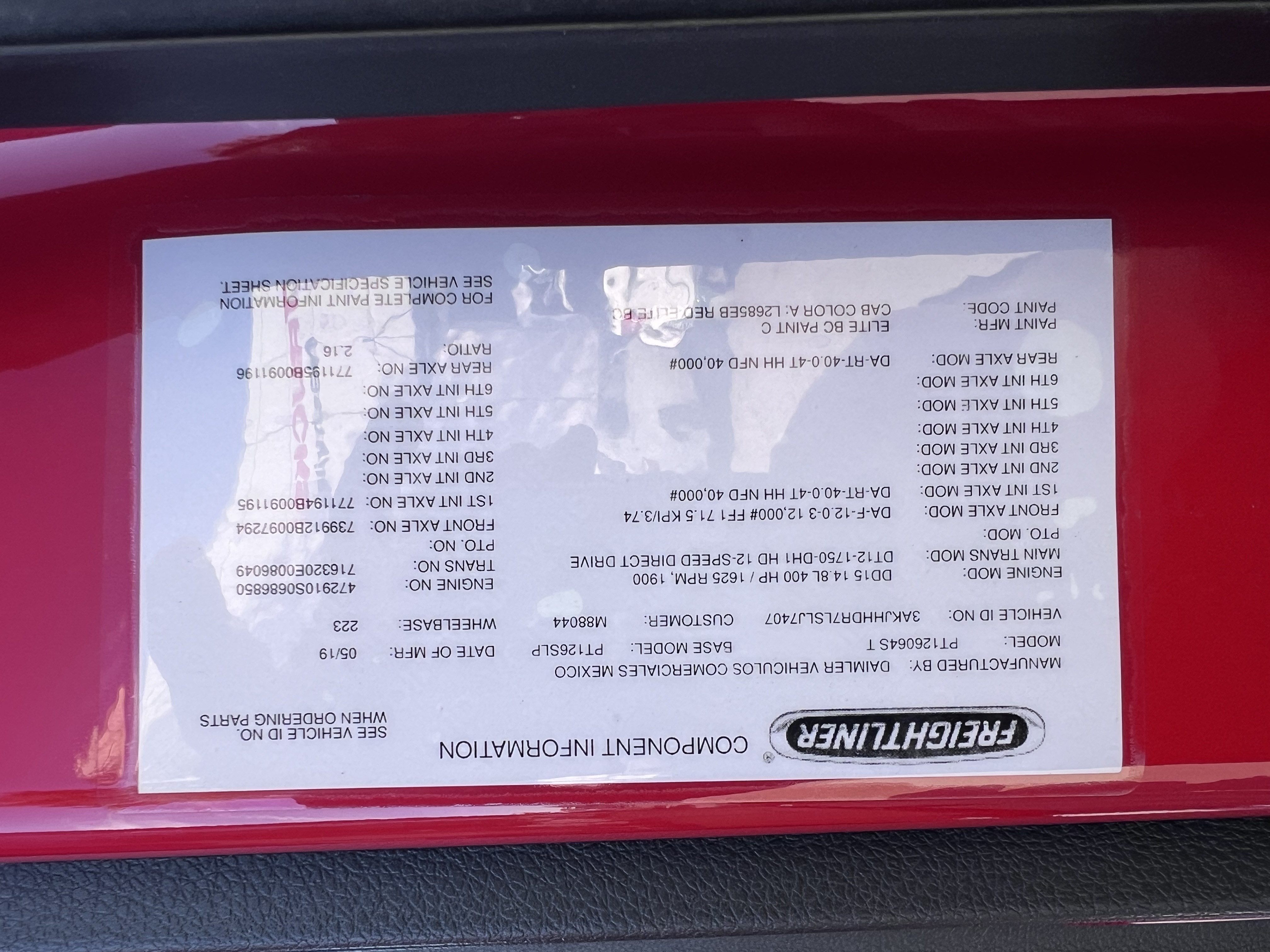 2020 FREIGHTLINER CASCADIA 126SLP - image 25