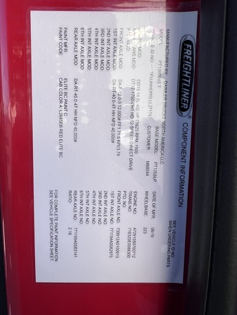 FREIGHTLINER CASCADIA 126SLP 2020