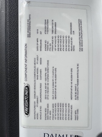 FREIGHTLINER CASCADIA 126SLP 2020