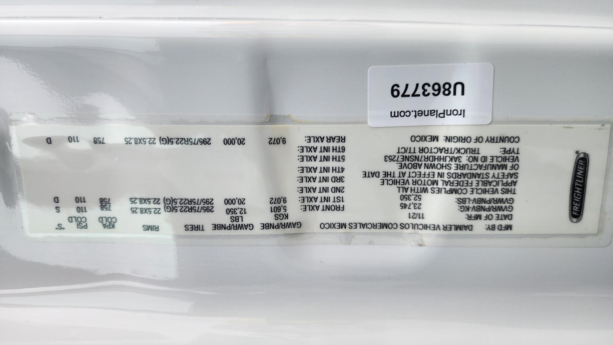 2022 FREIGHTLINER CASCADIA 126SLP - image 22