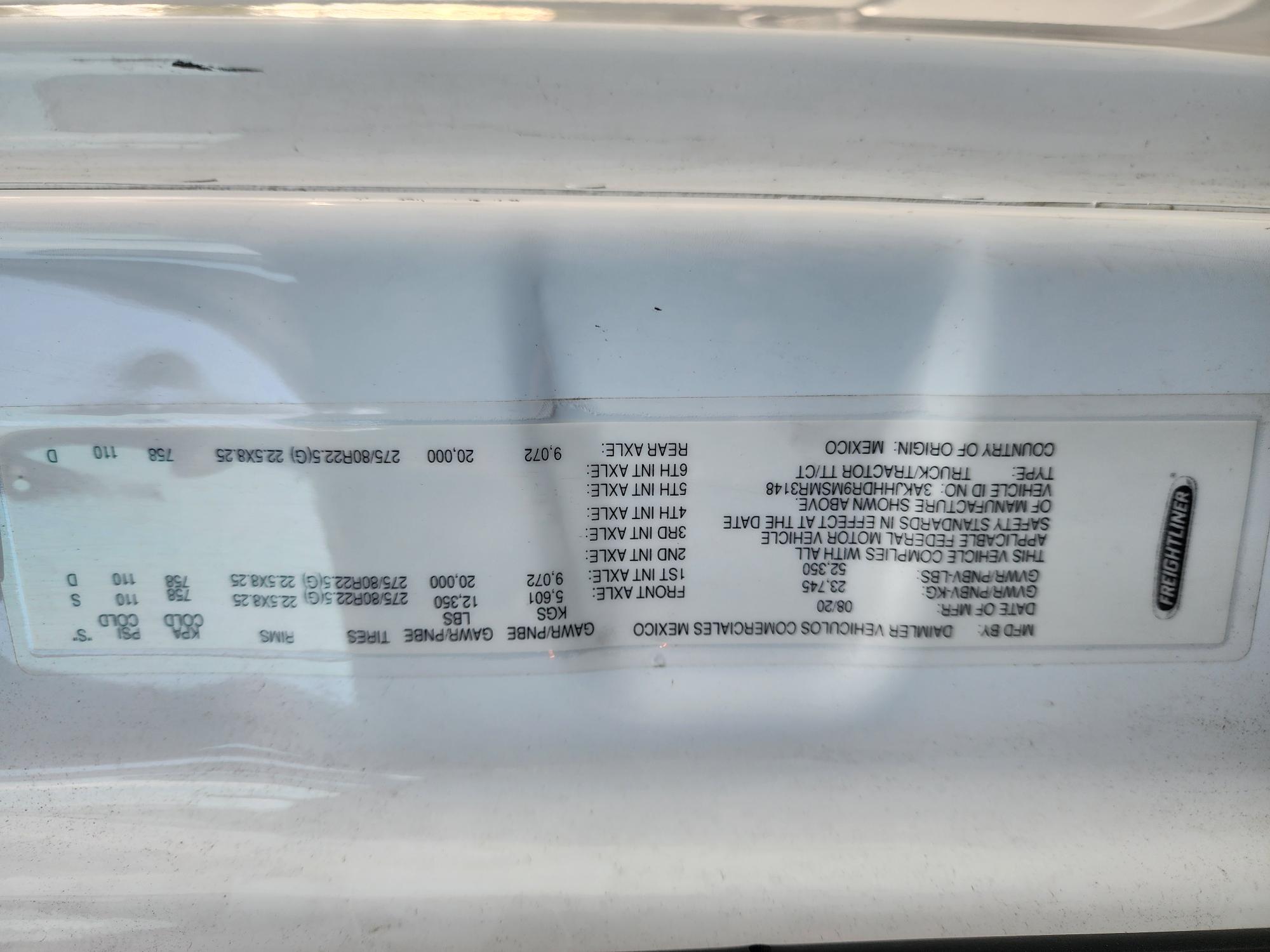 2021 FREIGHTLINER CASCADIA 126SLP - image 24