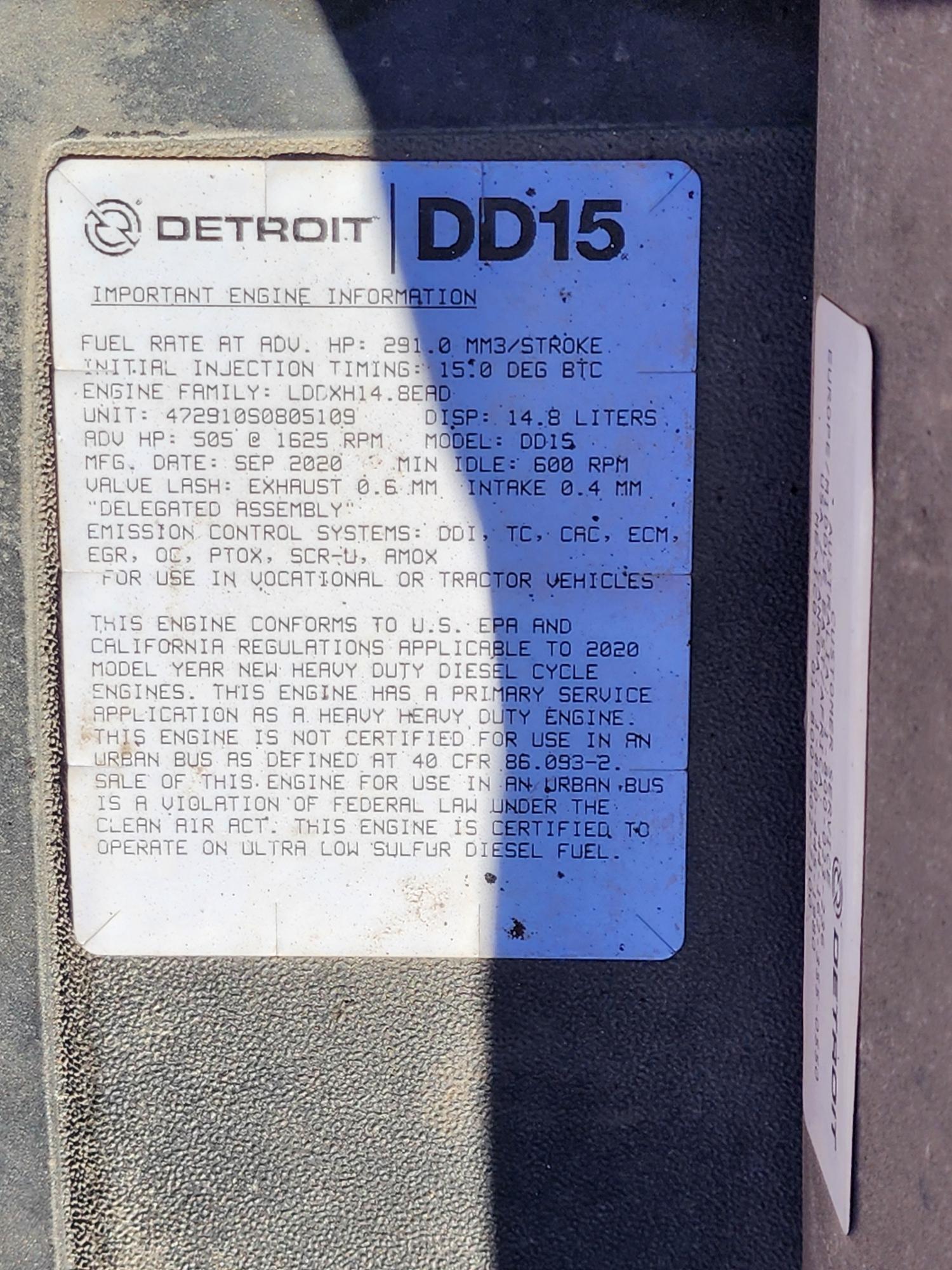 2021 FREIGHTLINER CASCADIA 126SLP - image 17