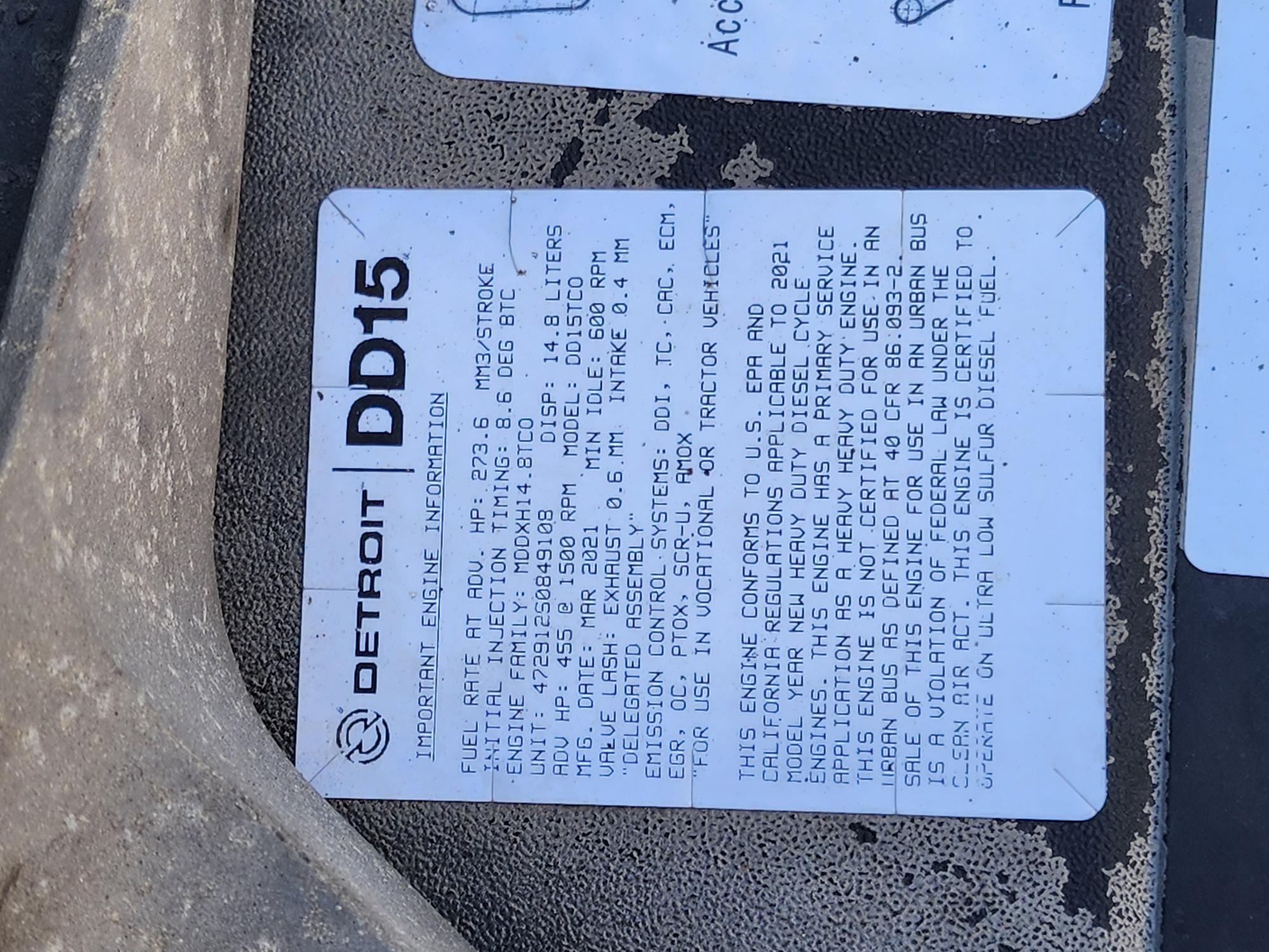 2021 FREIGHTLINER CASCADIA 126SLP - image 13