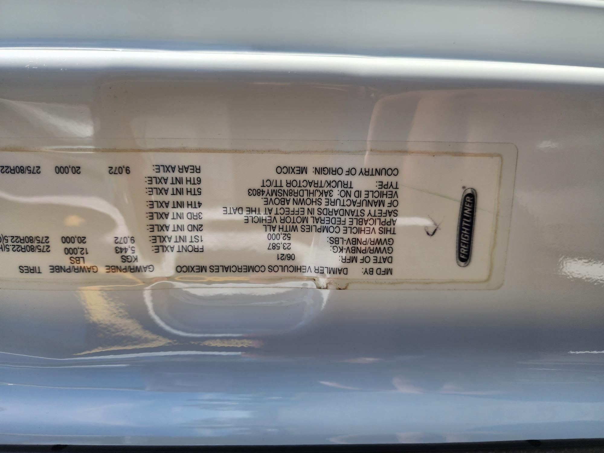 2022 FREIGHTLINER CASCADIA 126DC - image 23