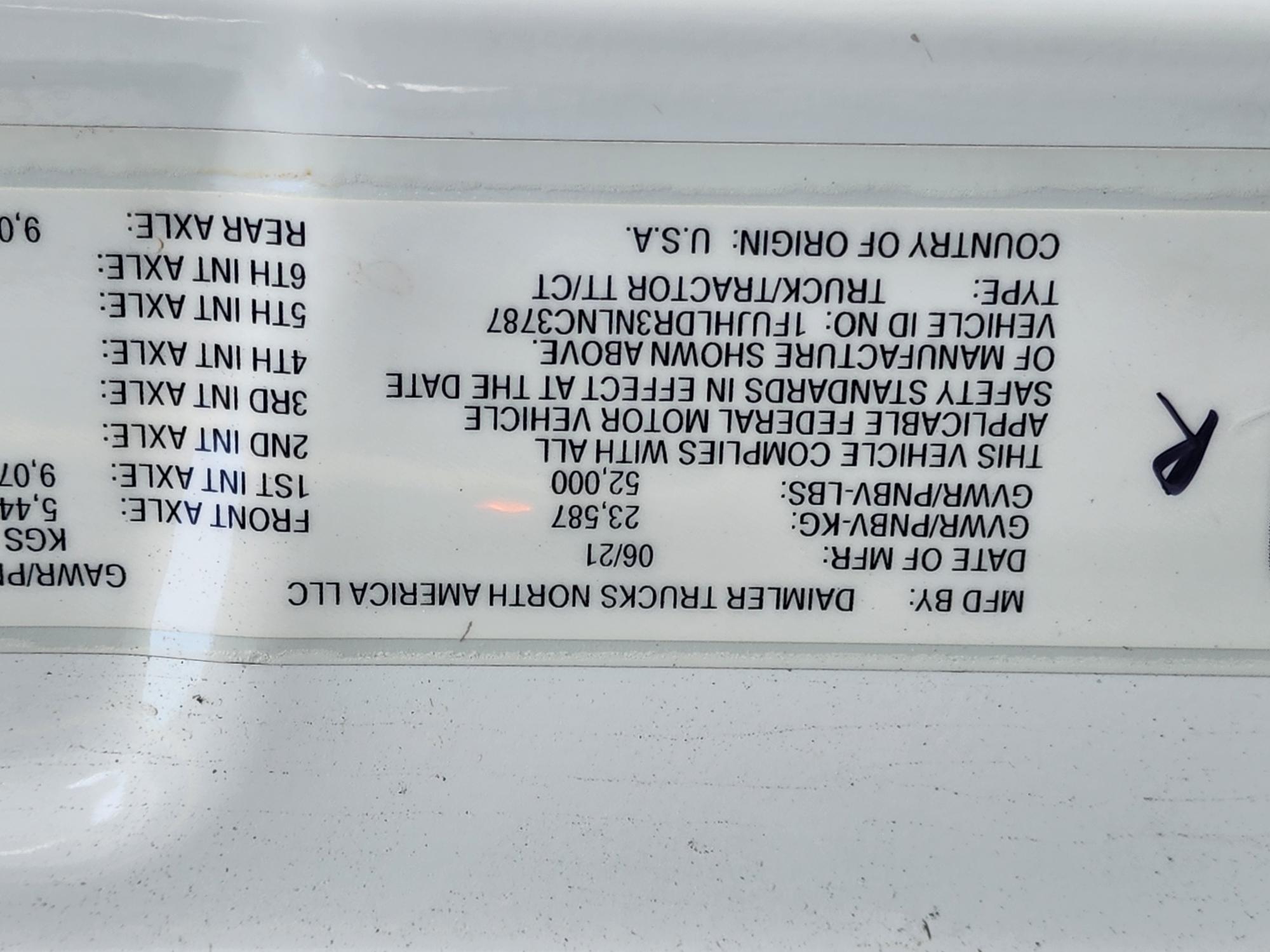 2022 FREIGHTLINER CASCADIA 126DC - image 6